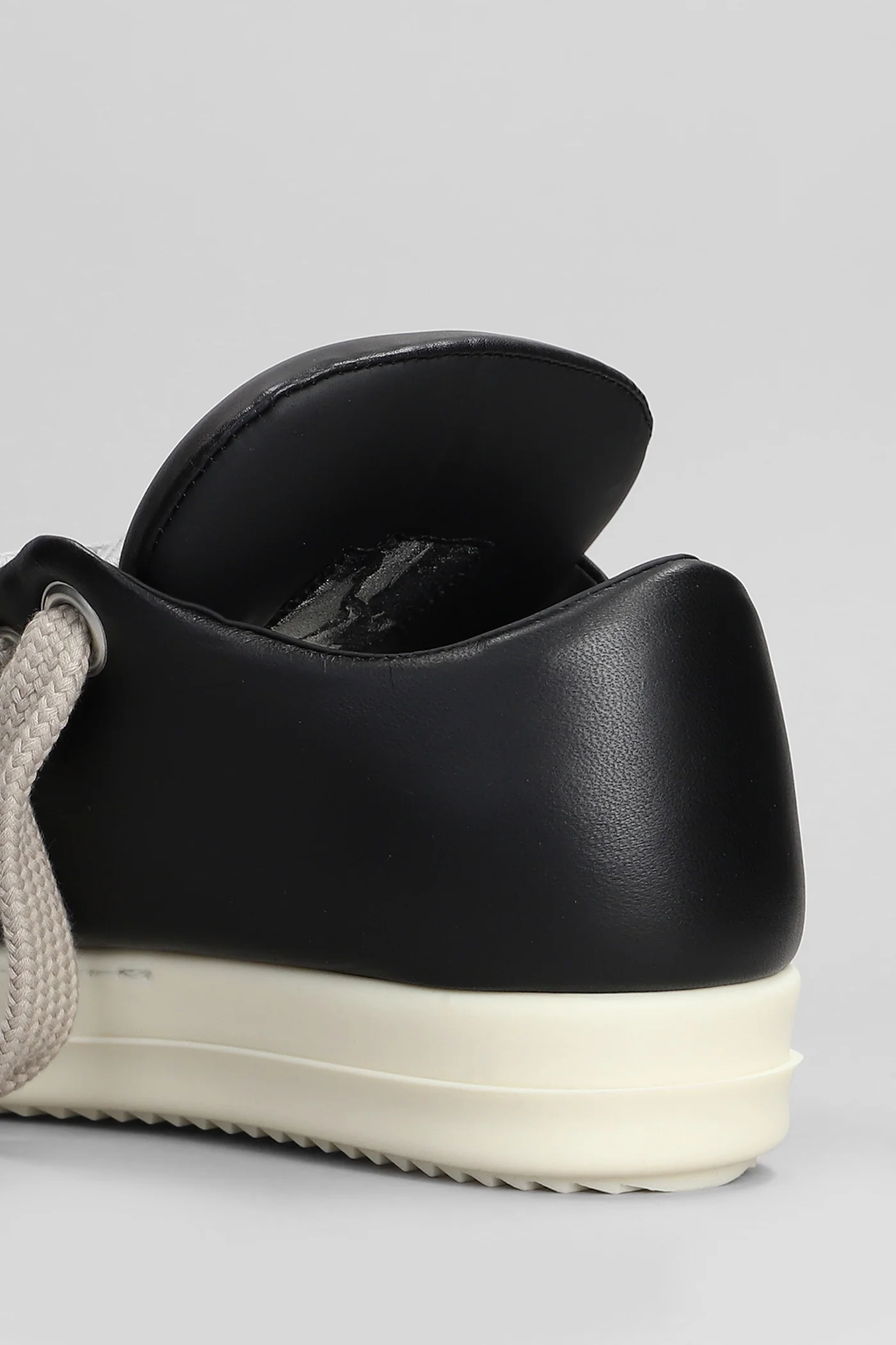 Jumbolaced low sneak Sneakers in black leather - Image 5