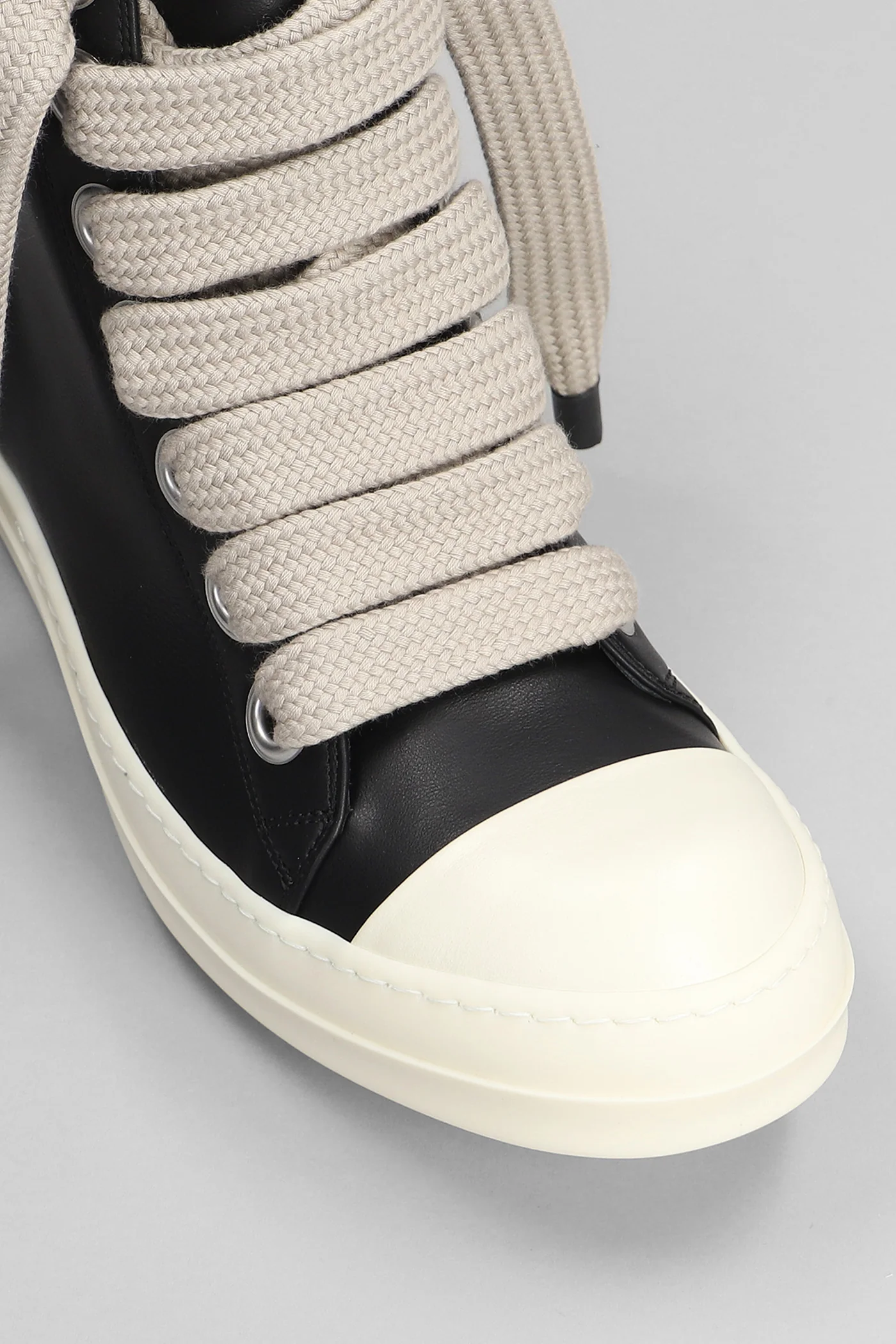 Jumbolaced sneakers Sneakers in black leather - Image 5