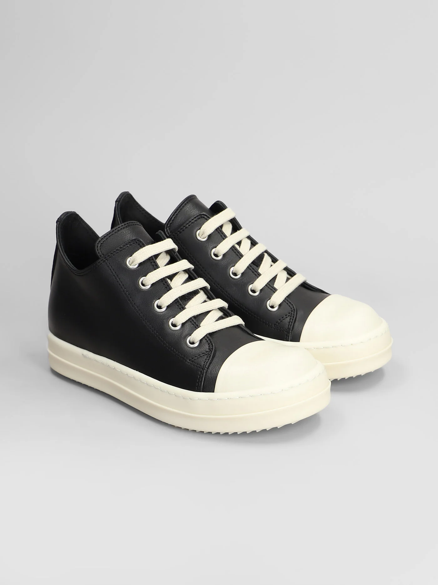 Low sneaks Sneakers in black leather - Image 2