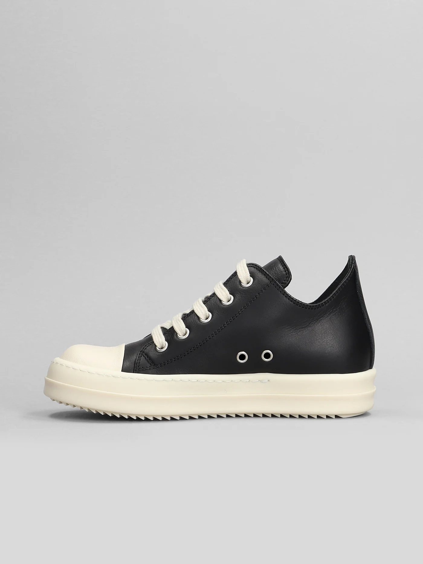 Sneaks low Sneakers in black leather - Image 3