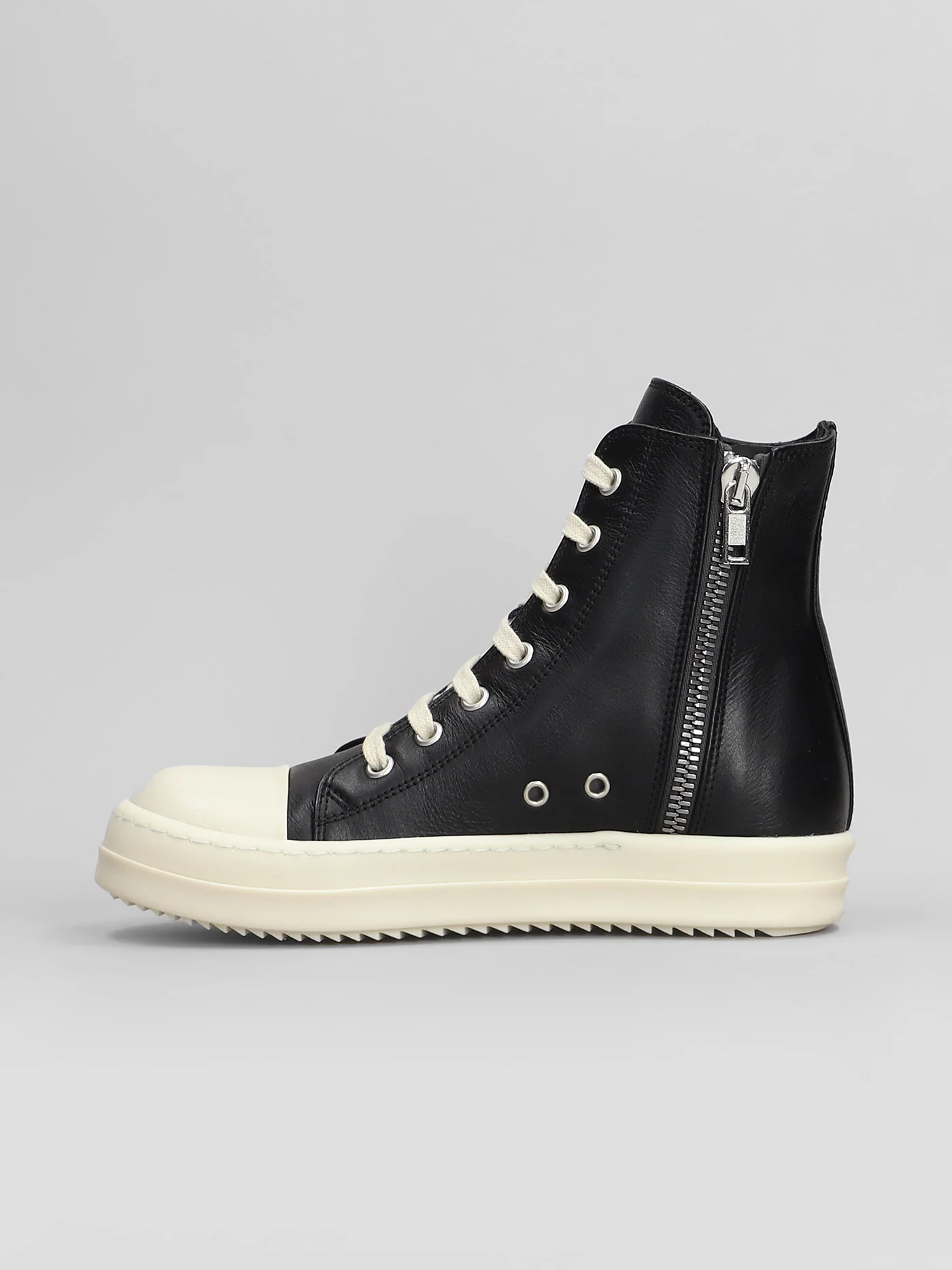 Sneaks Sneakers in black leather - Image 3