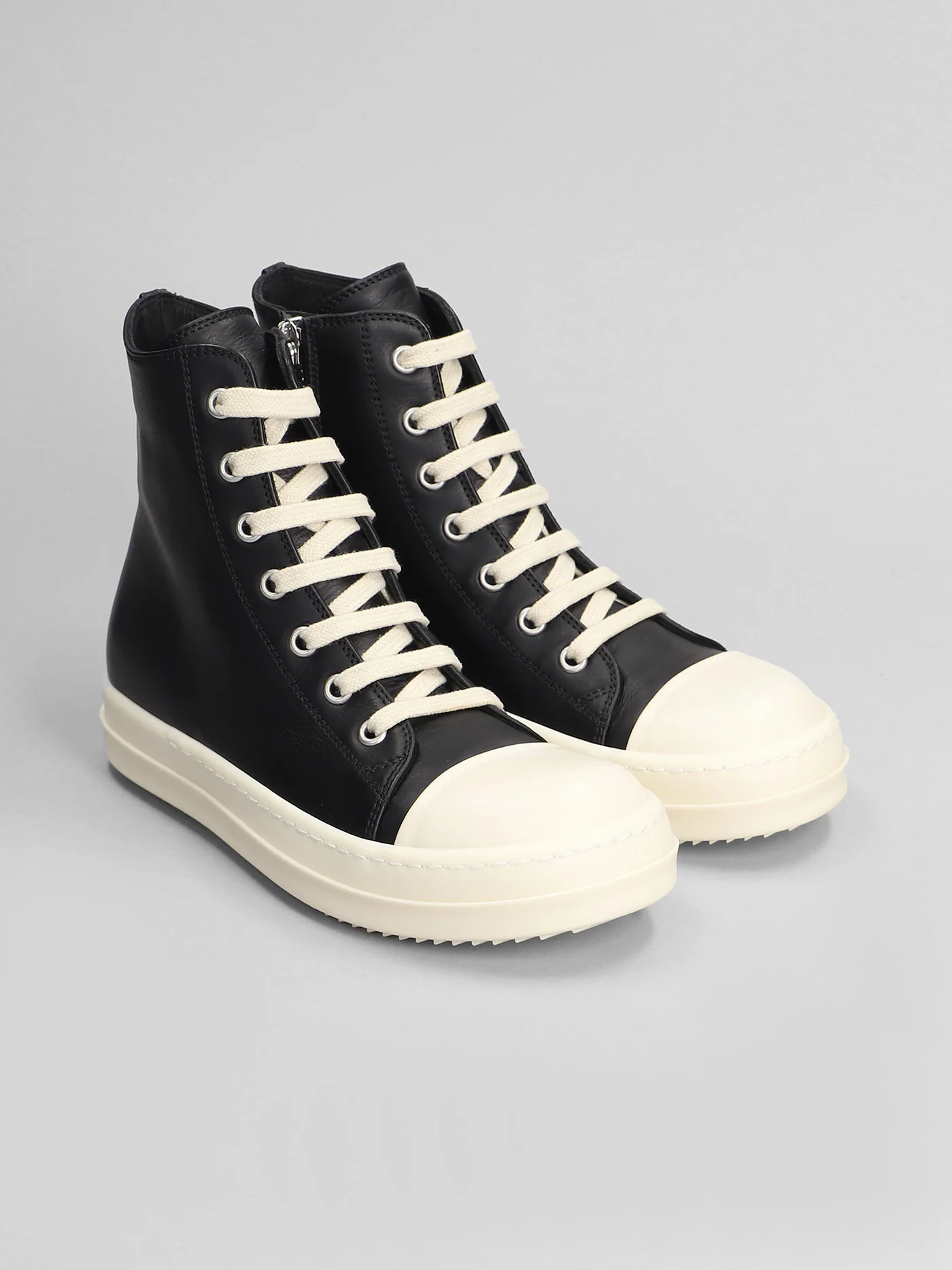 Sneaks Sneakers in black leather - Image 2