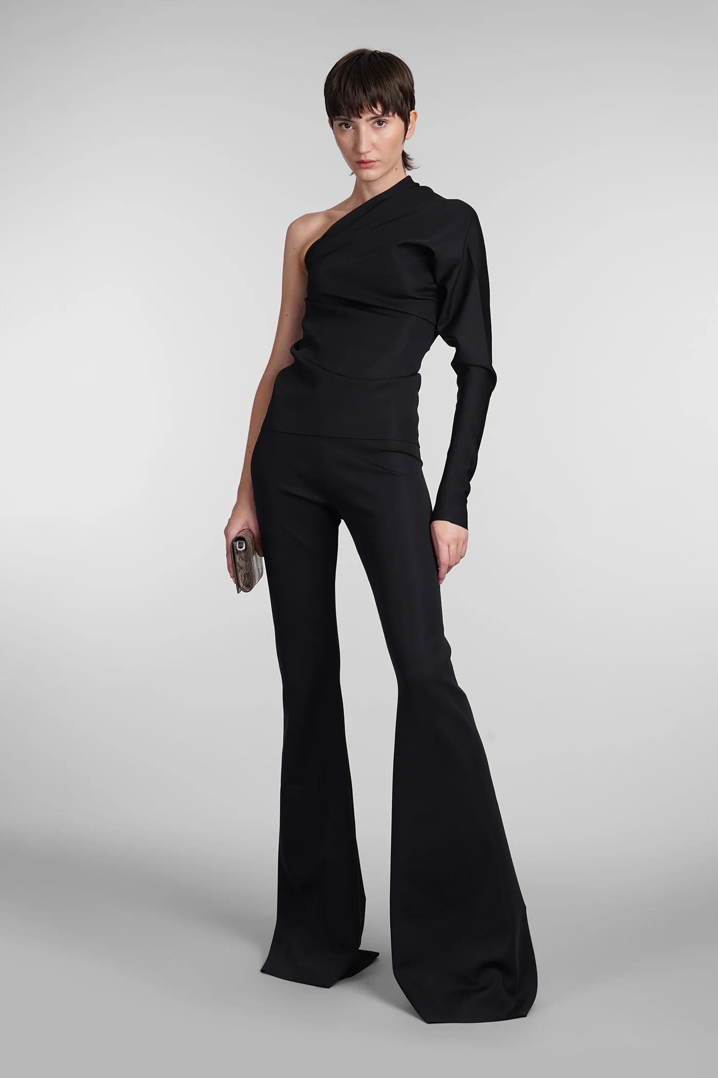 Diana top Topwear in black polyester - Image 2
