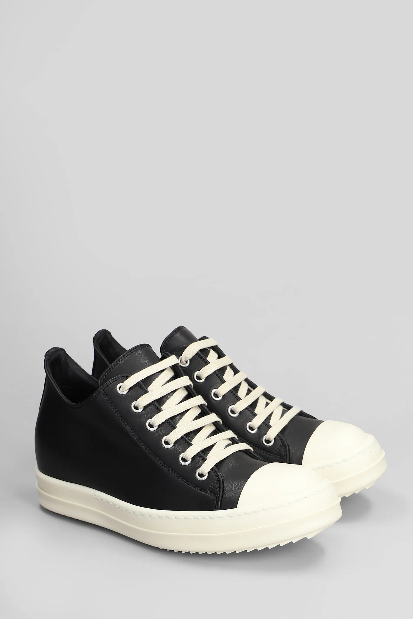 Low sneaks Sneakers in black leather - Image 2