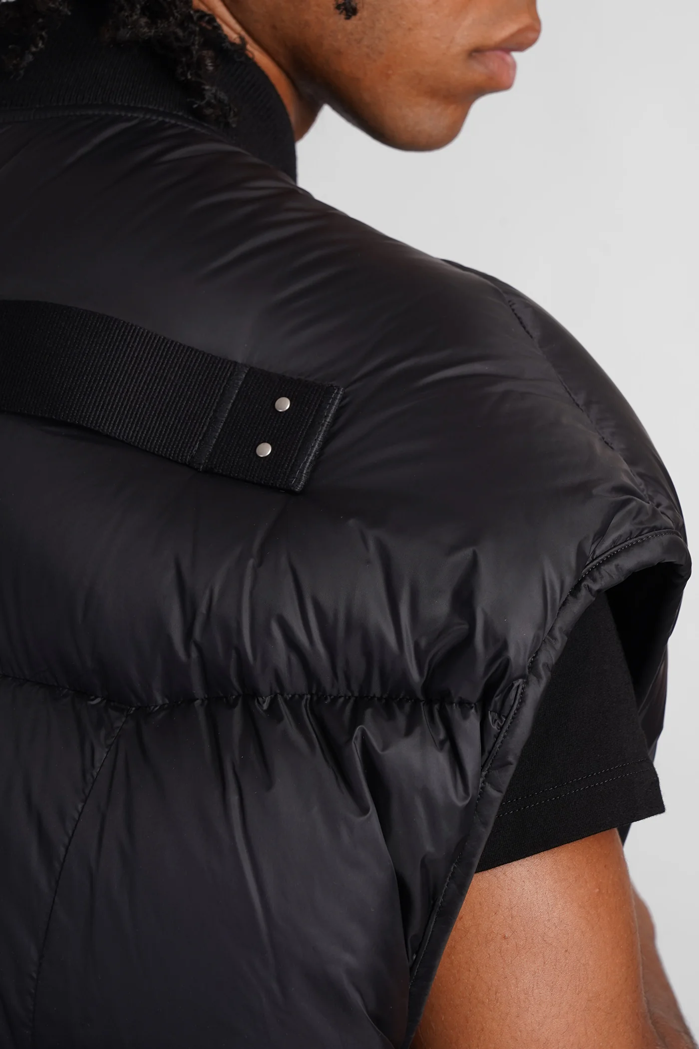 Luxor flight vest puffer in black polyamide - Image 5