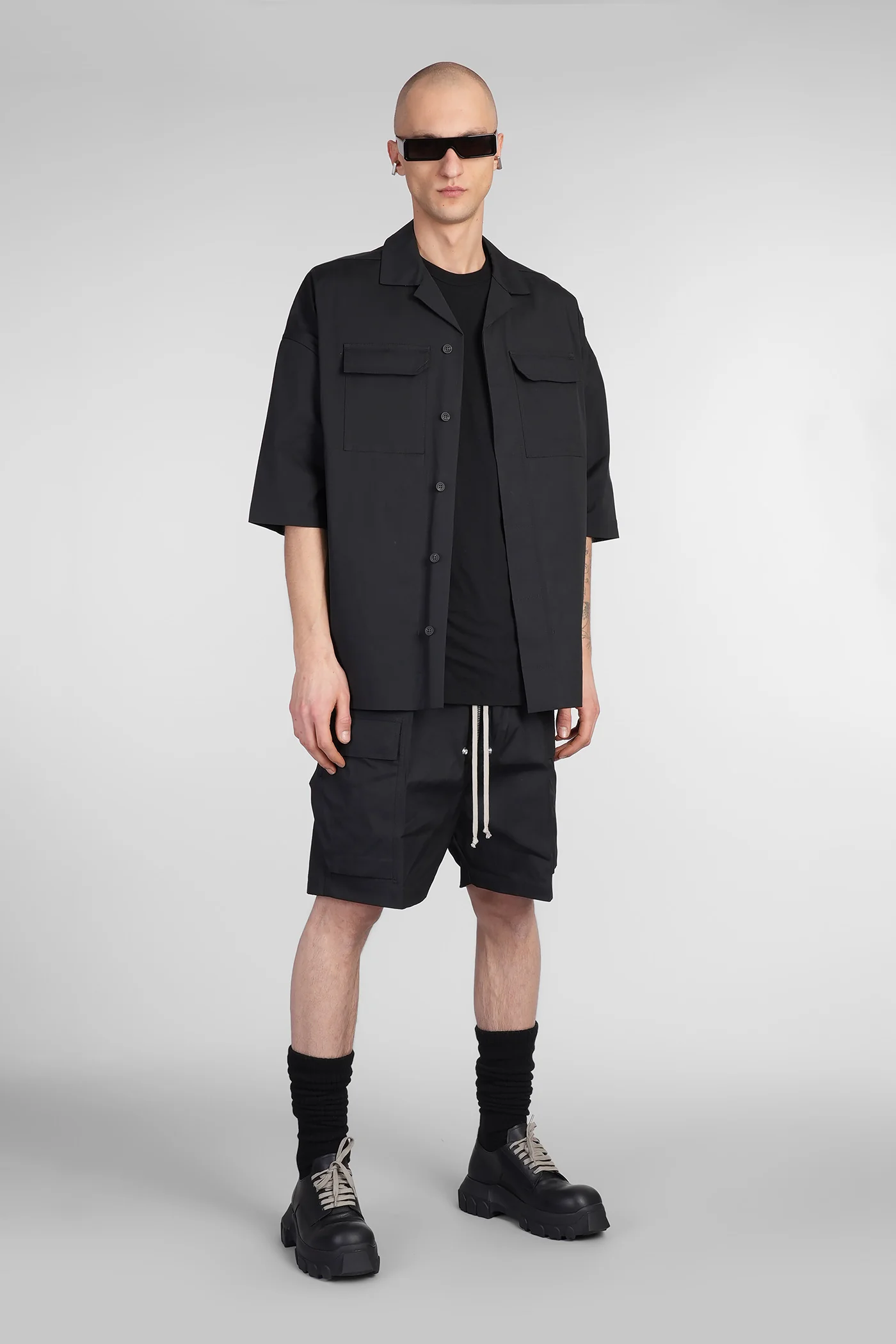 Magnum tommy Shirt in black cotton - Image 2