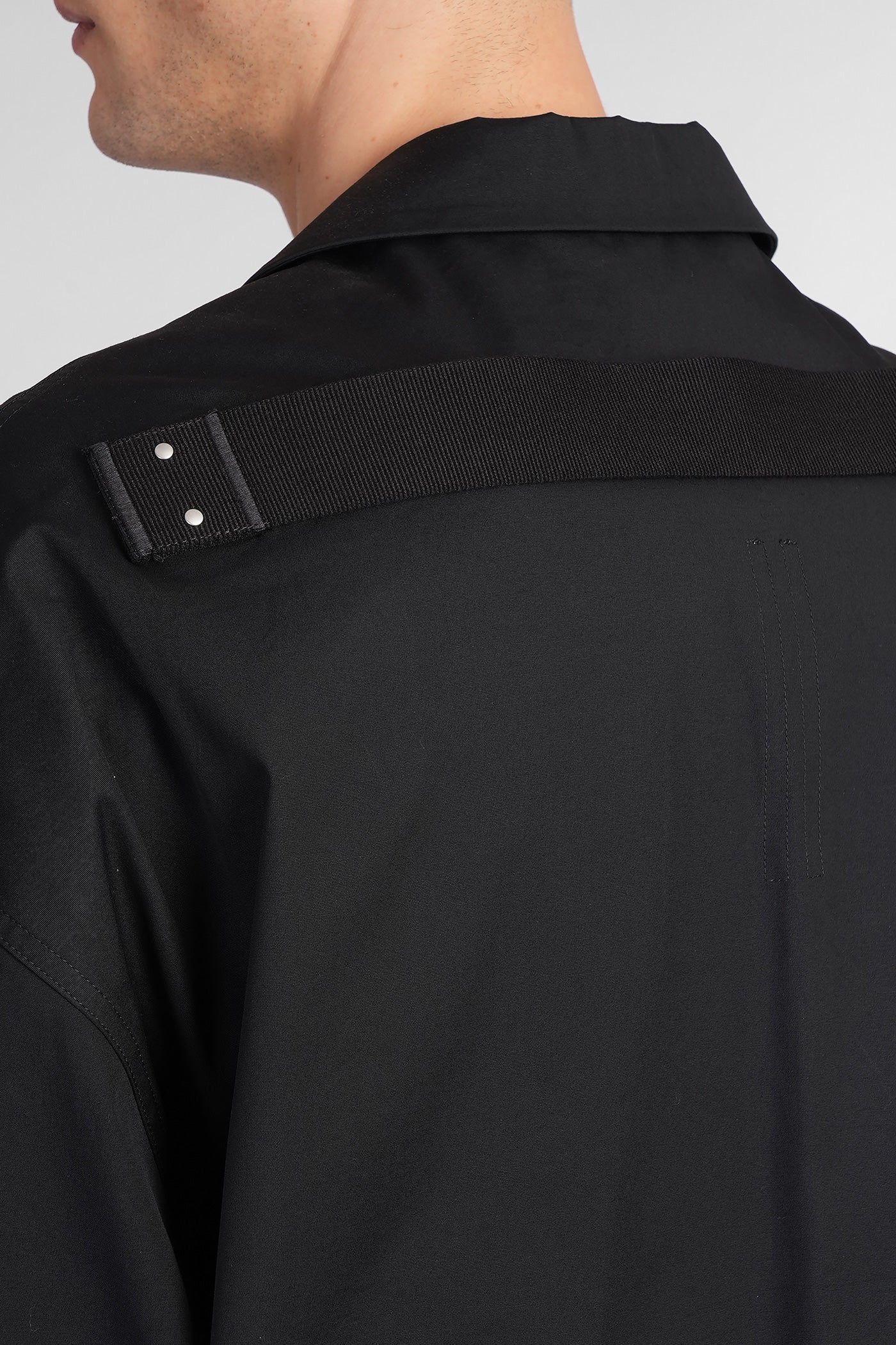 Magnum tommy Shirt in black cotton - Image 5