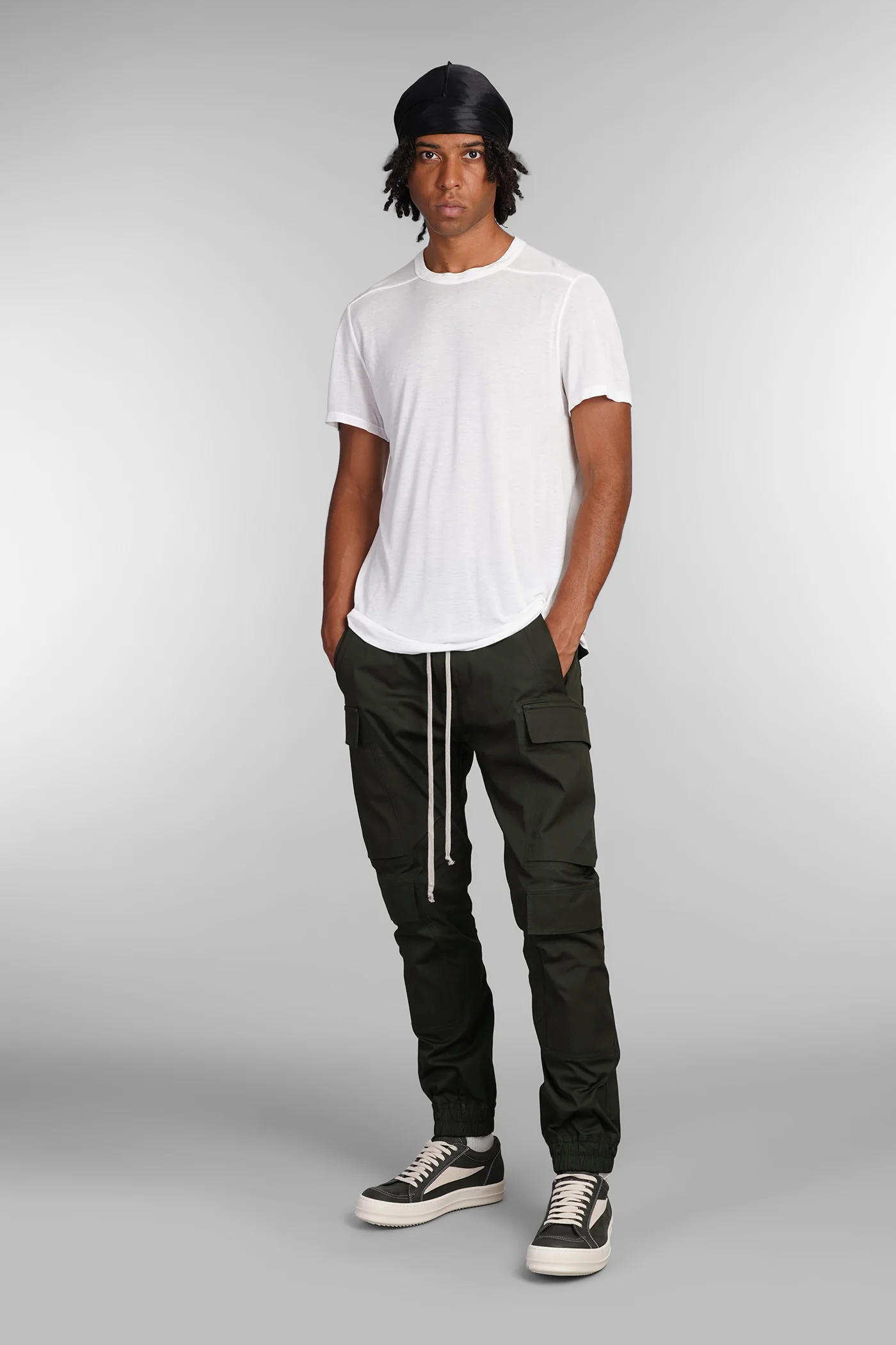 Mastodon megacargo Pants in green cotton - Image 2
