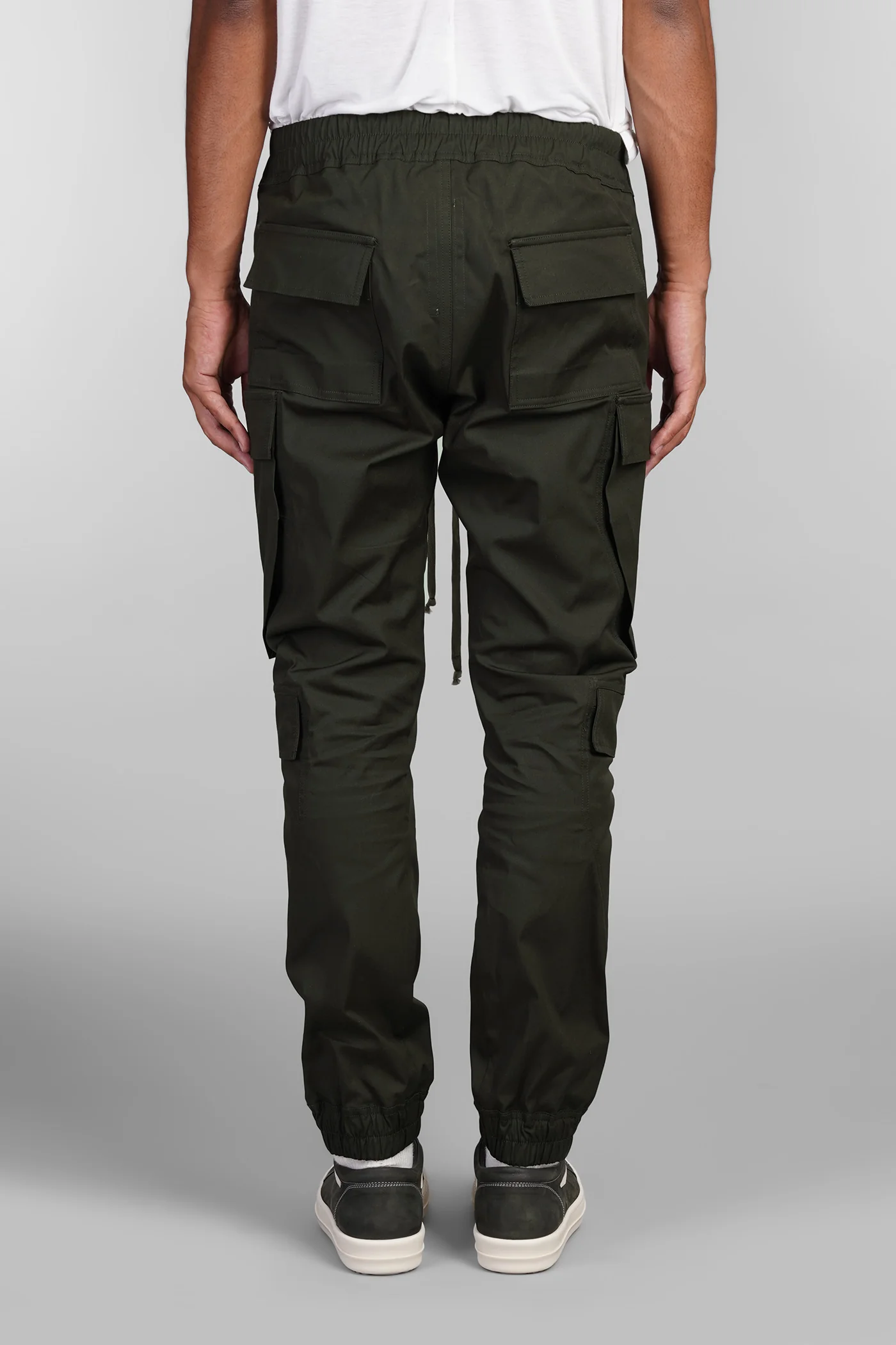 Mastodon megacargo Pants in green cotton - Image 3