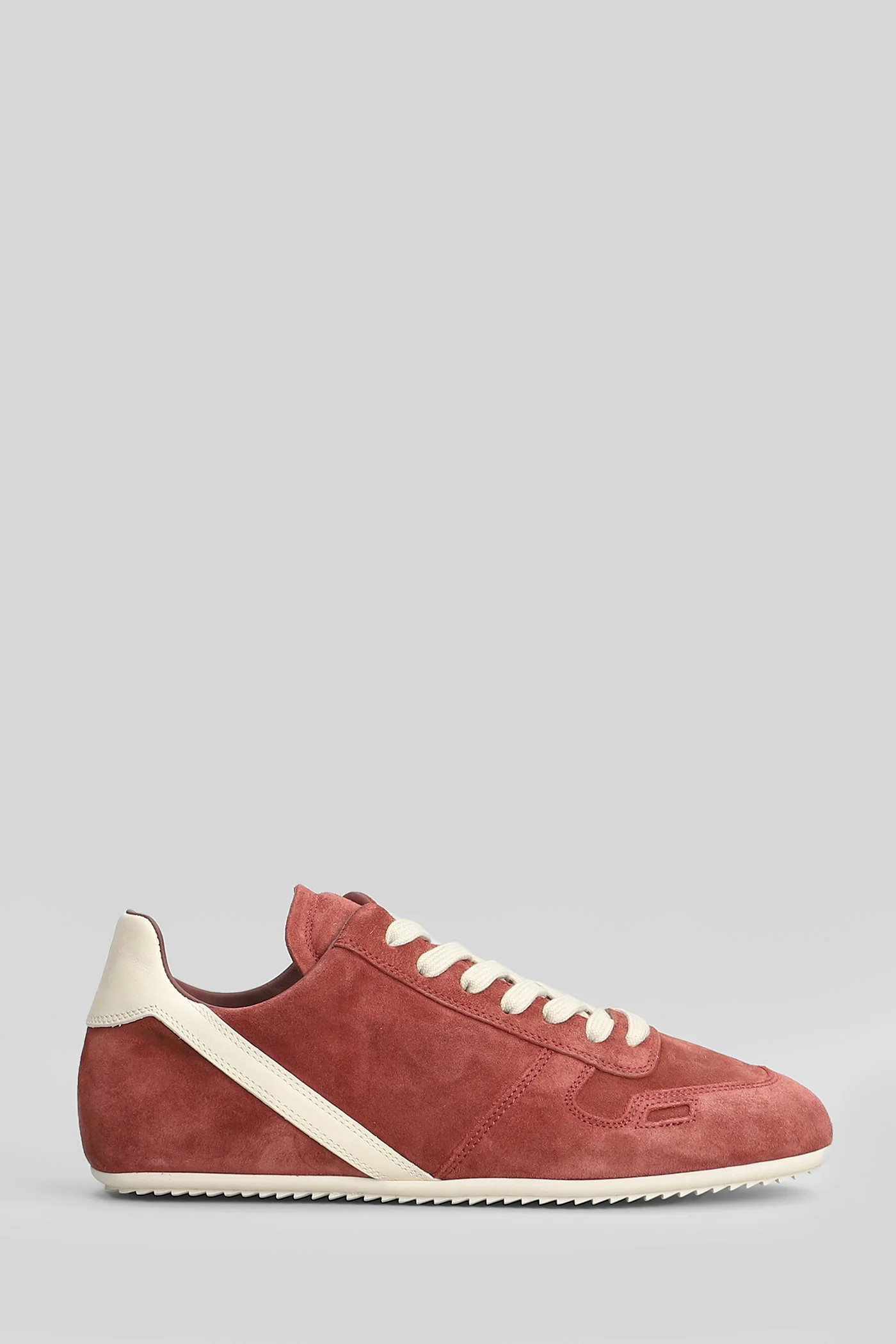 Minimal sneak Sneakers in rose-pink suede