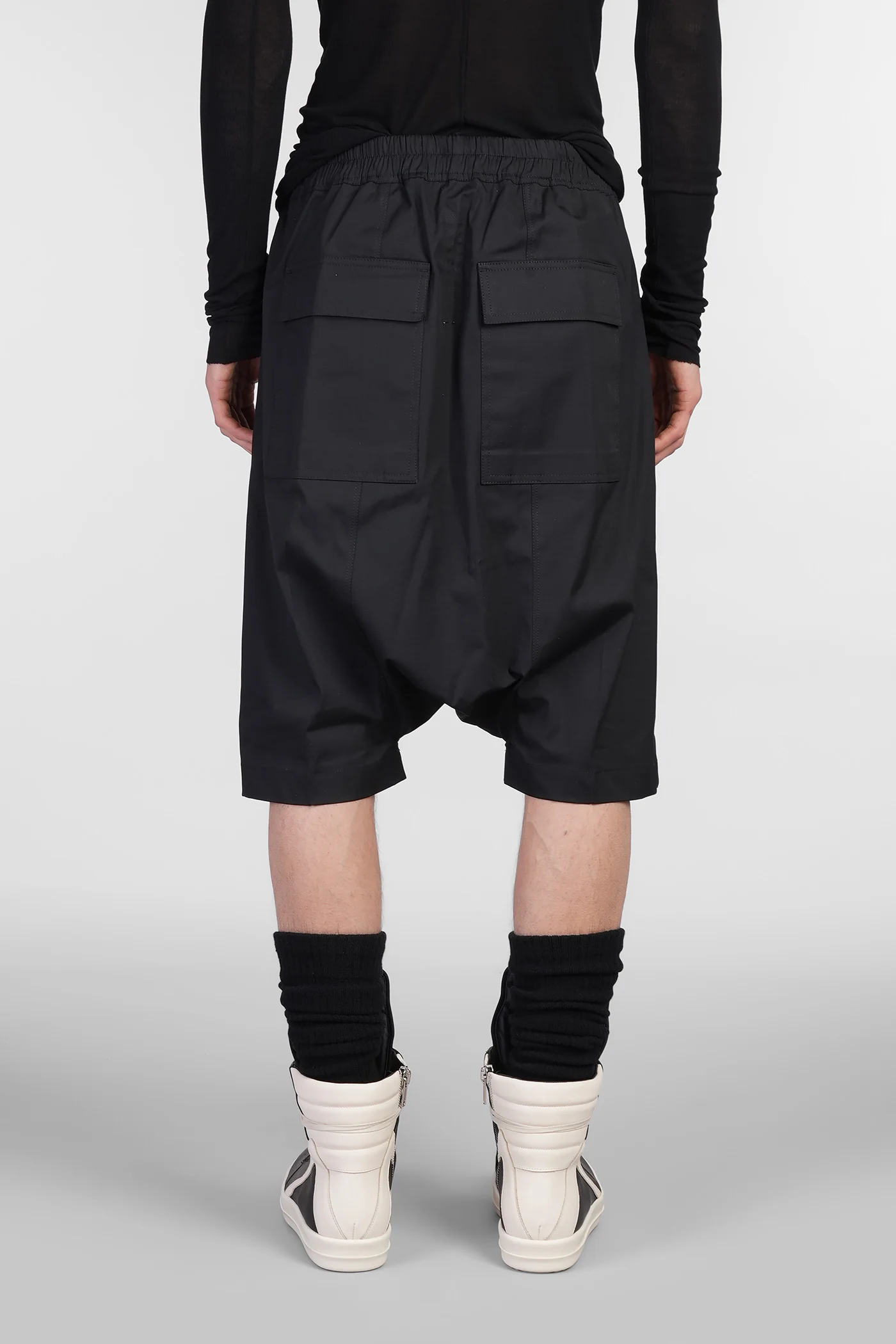 Rick s pods Pants in black cotton - Image 3