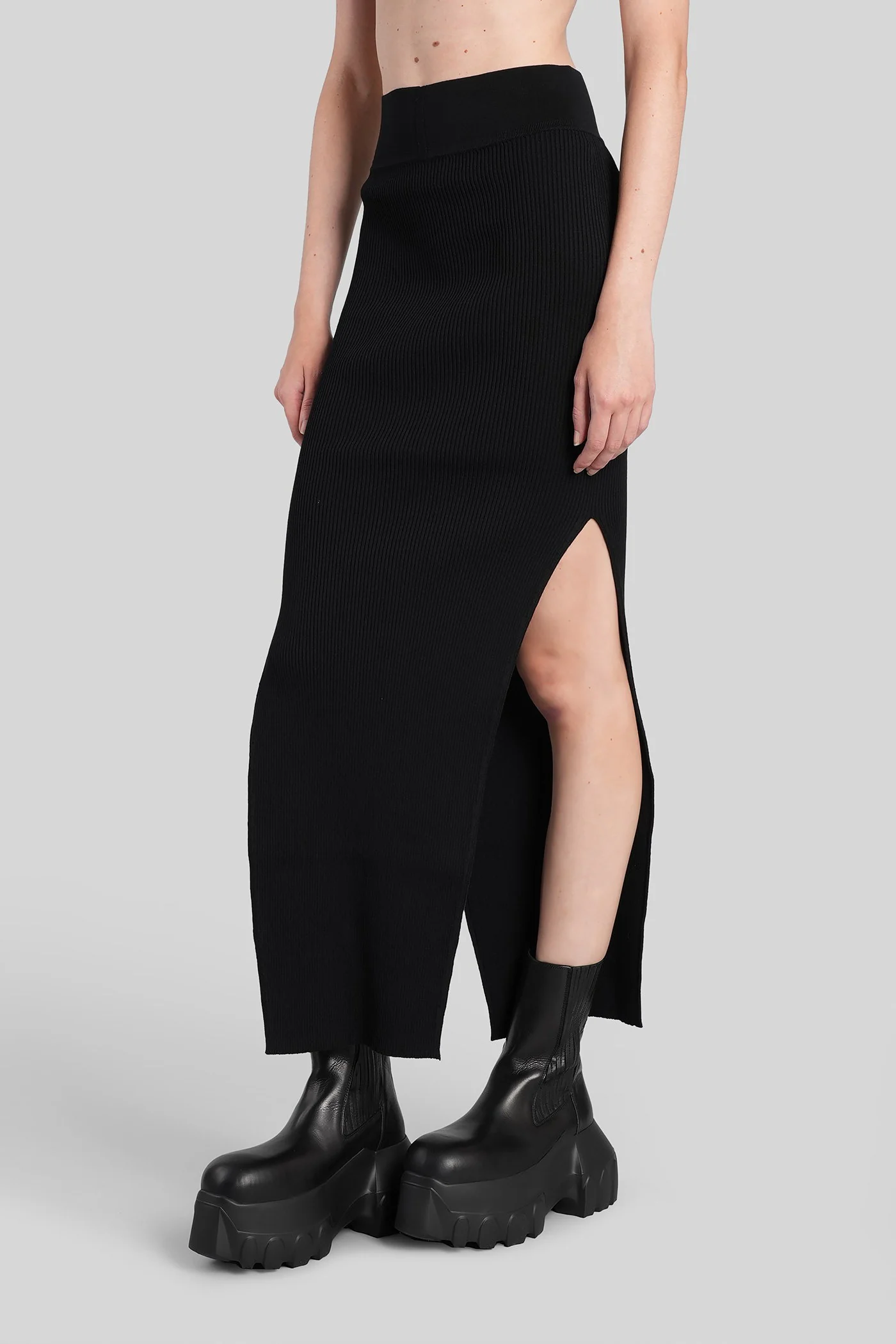Sacriskirt Skirt in black viscose - Image 4