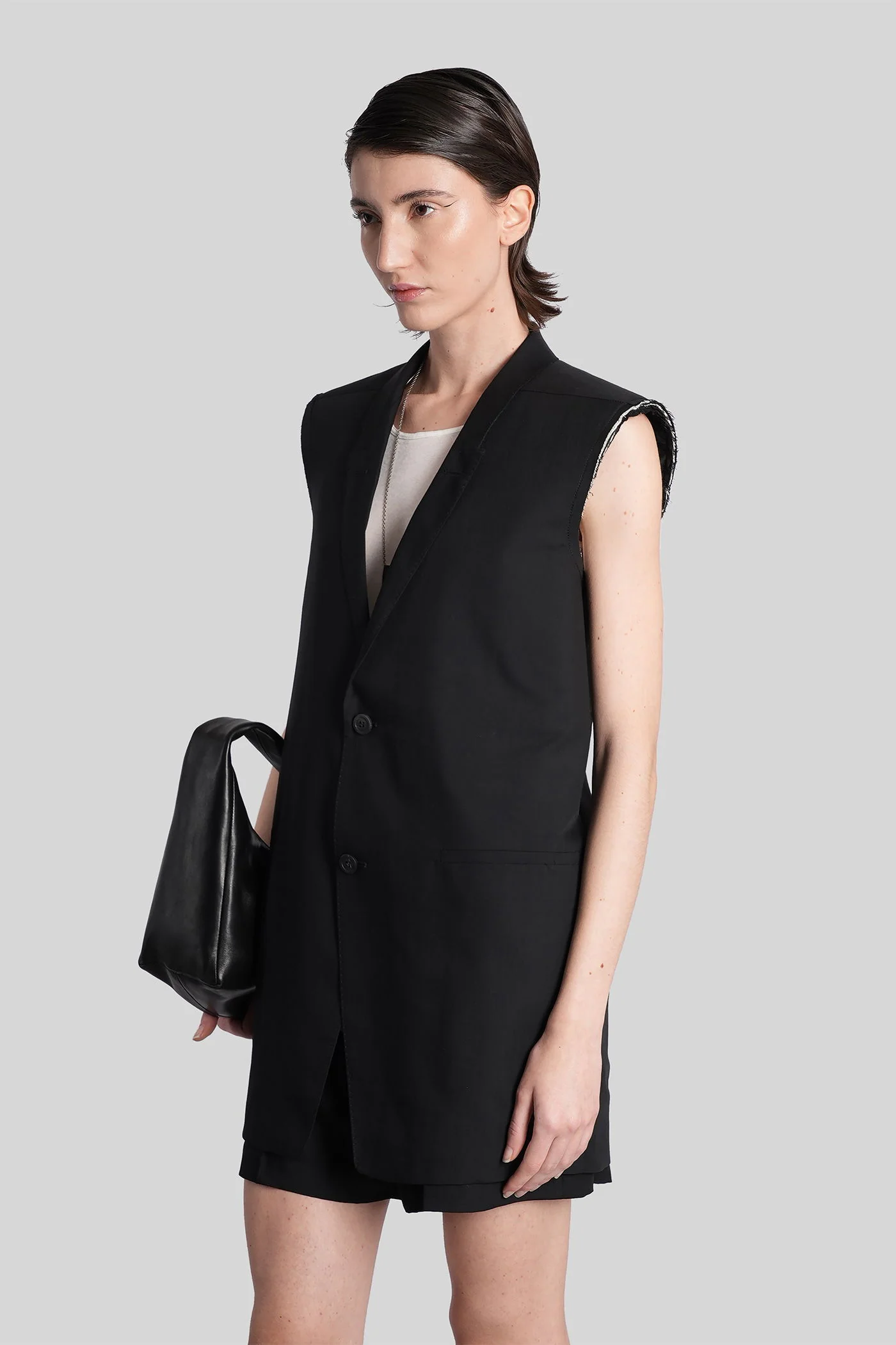 Sl concordian jkt Blazer in black wool - Image 4