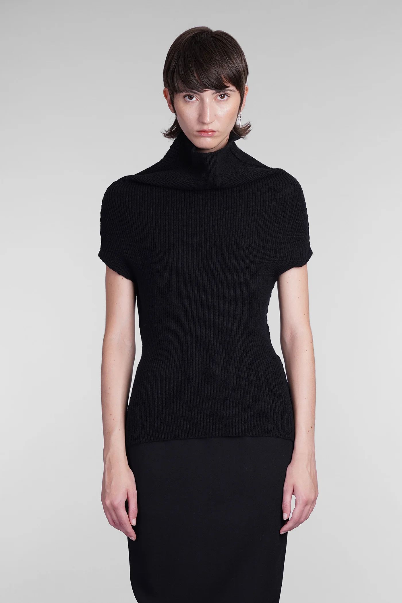 Sl crater Topwear in black wool