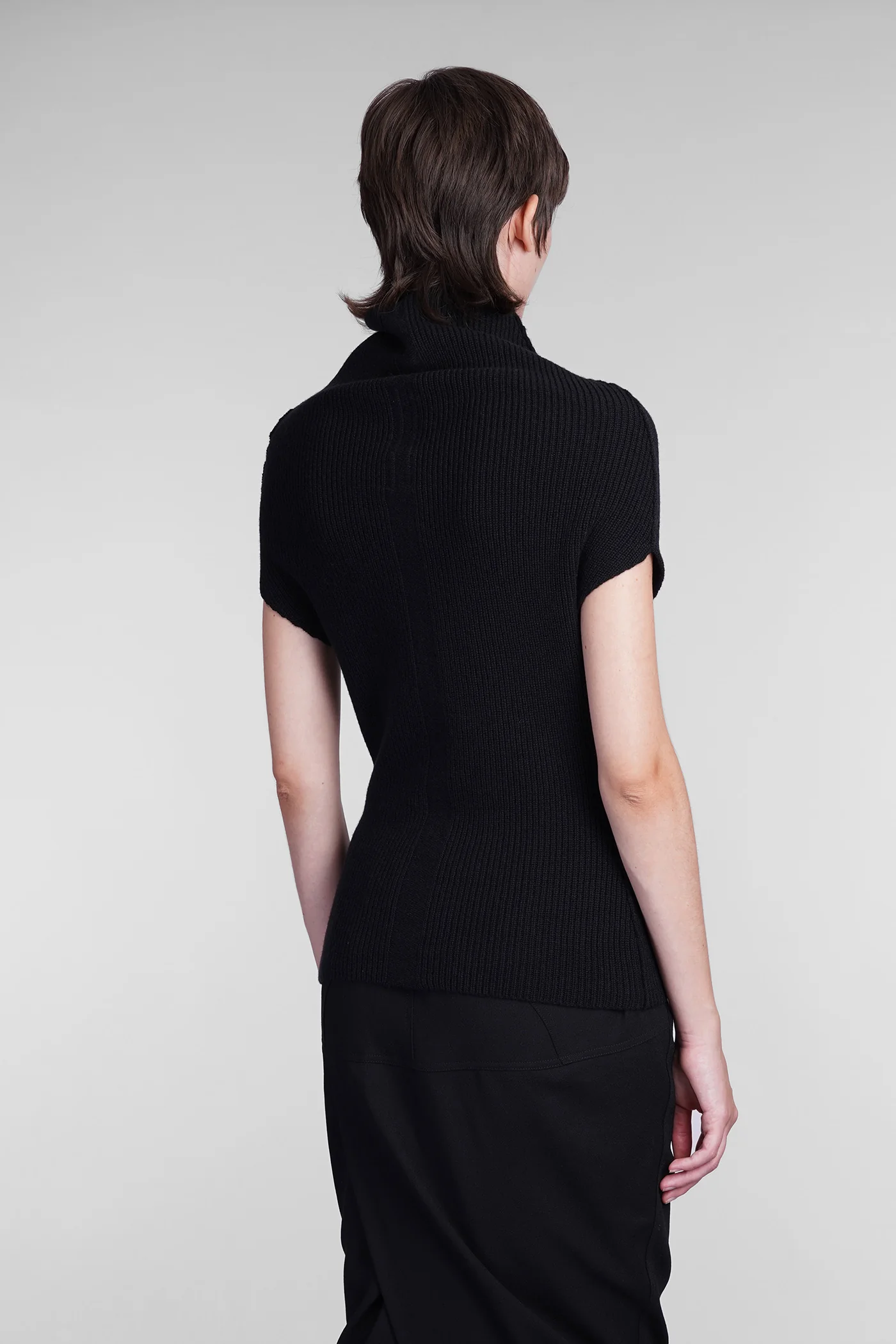 Sl crater Topwear in black wool - Image 3