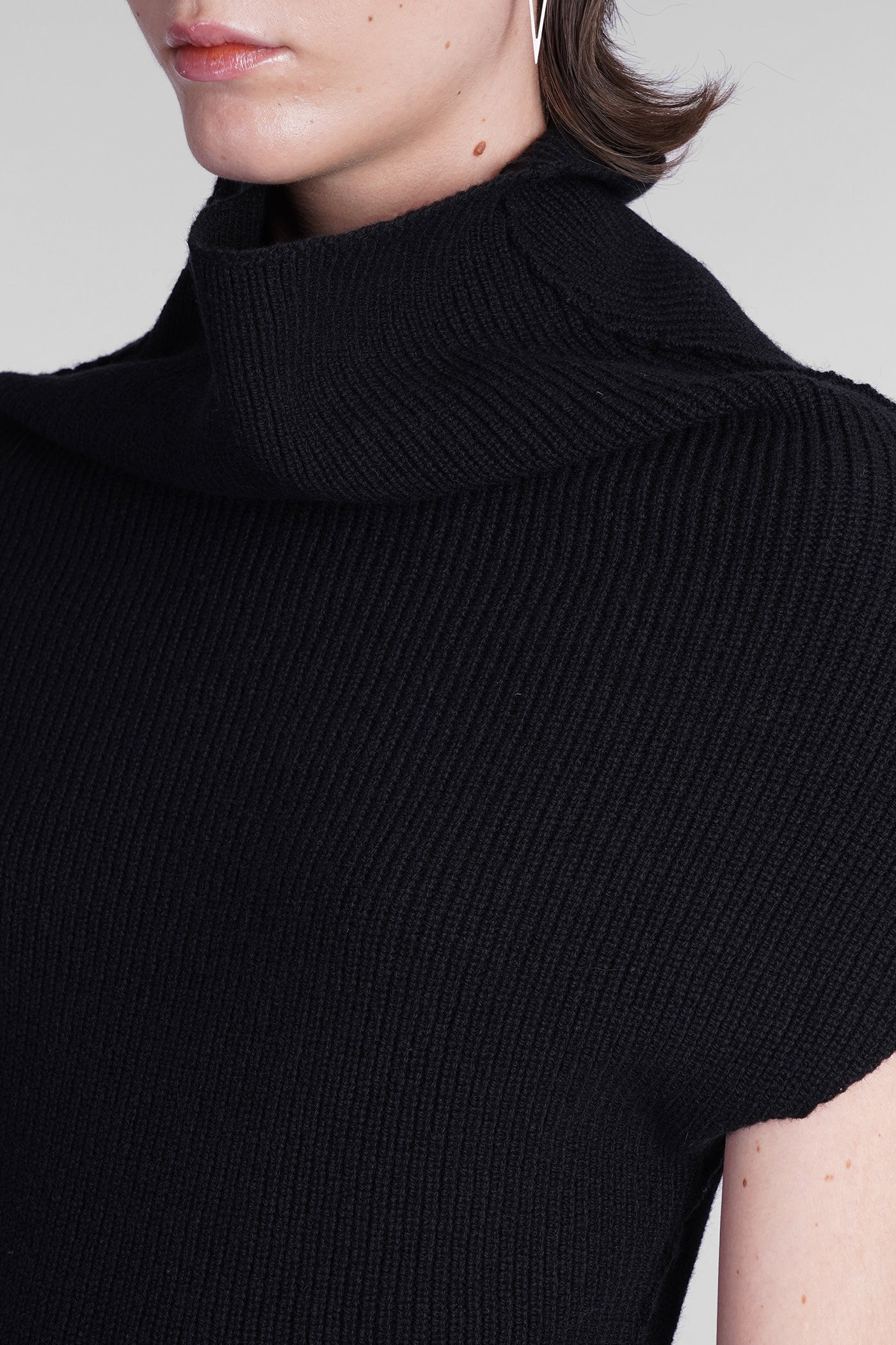 Sl crater Topwear in black wool - Image 5