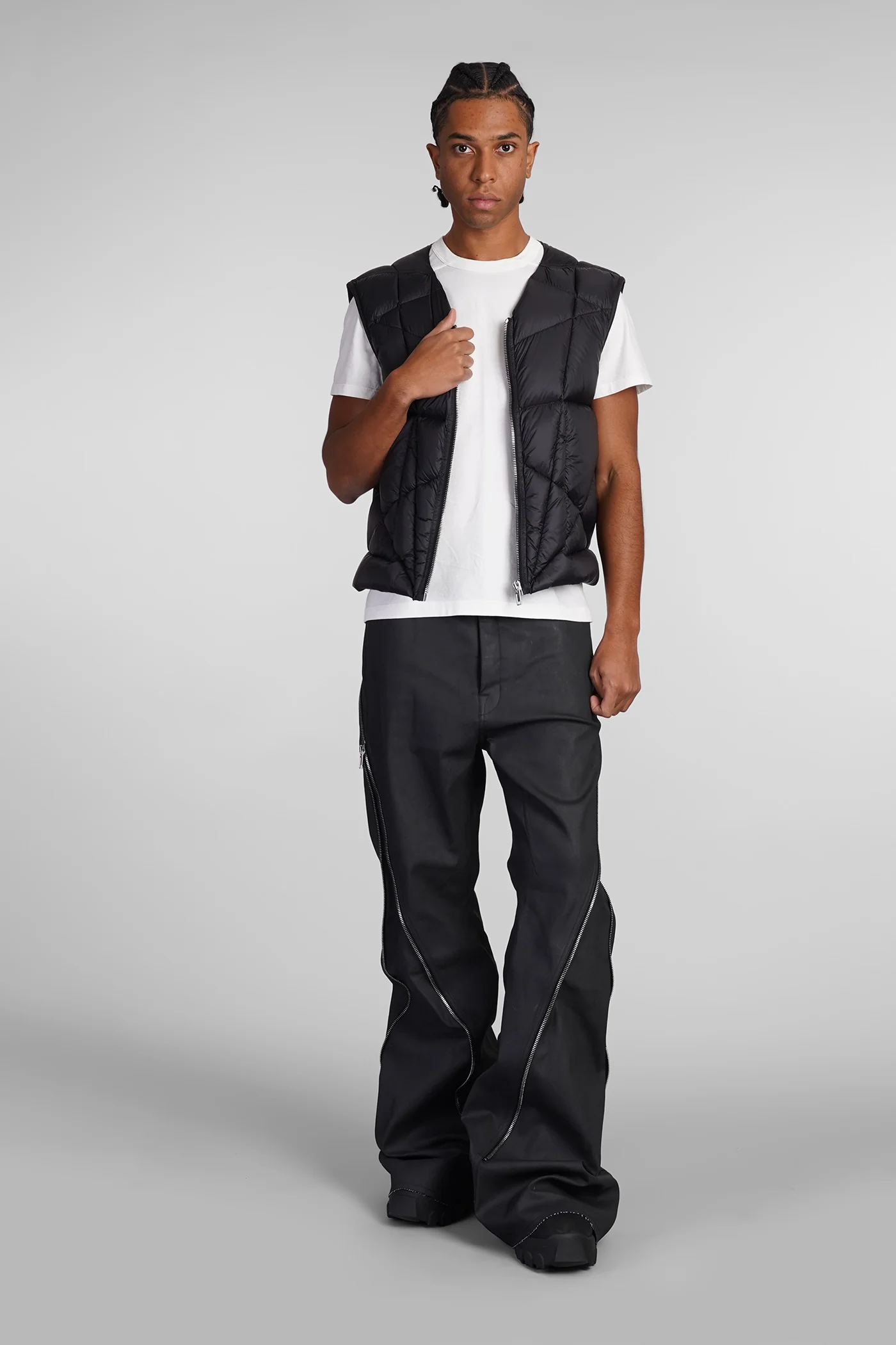 Sl liner puffer in black polyamide - Image 2