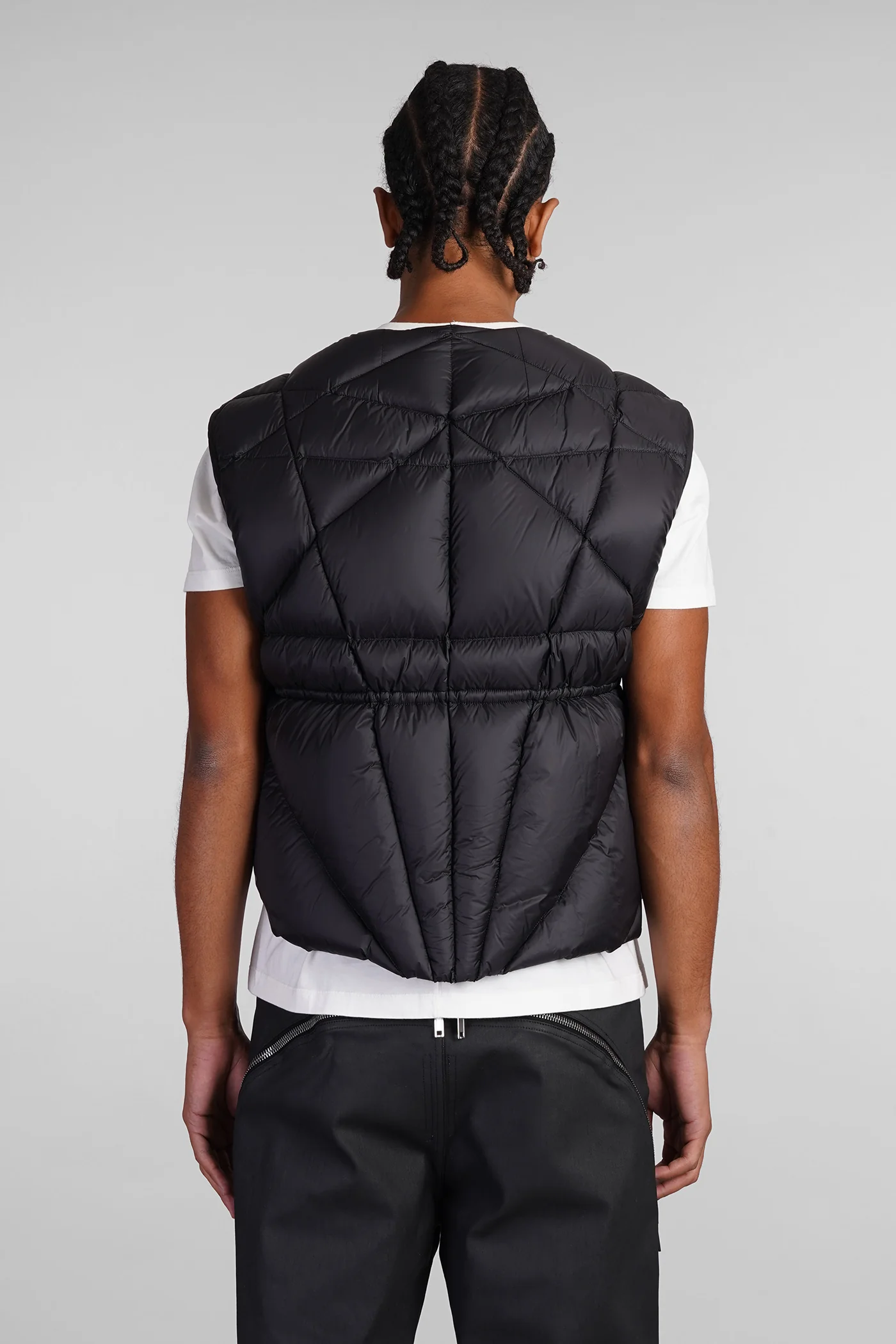 Sl liner puffer in black polyamide - Image 3