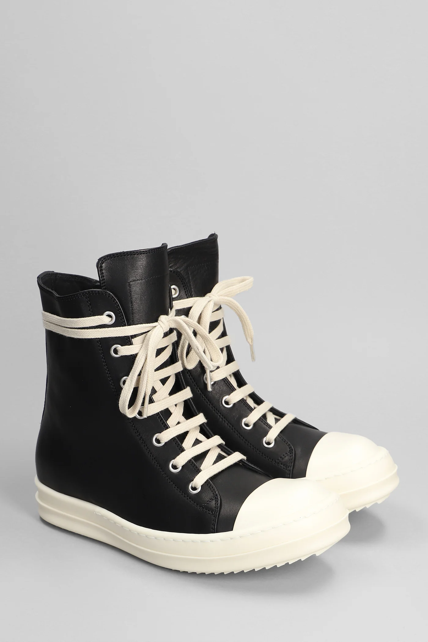Sneakers Sneakers in black leather - Image 2