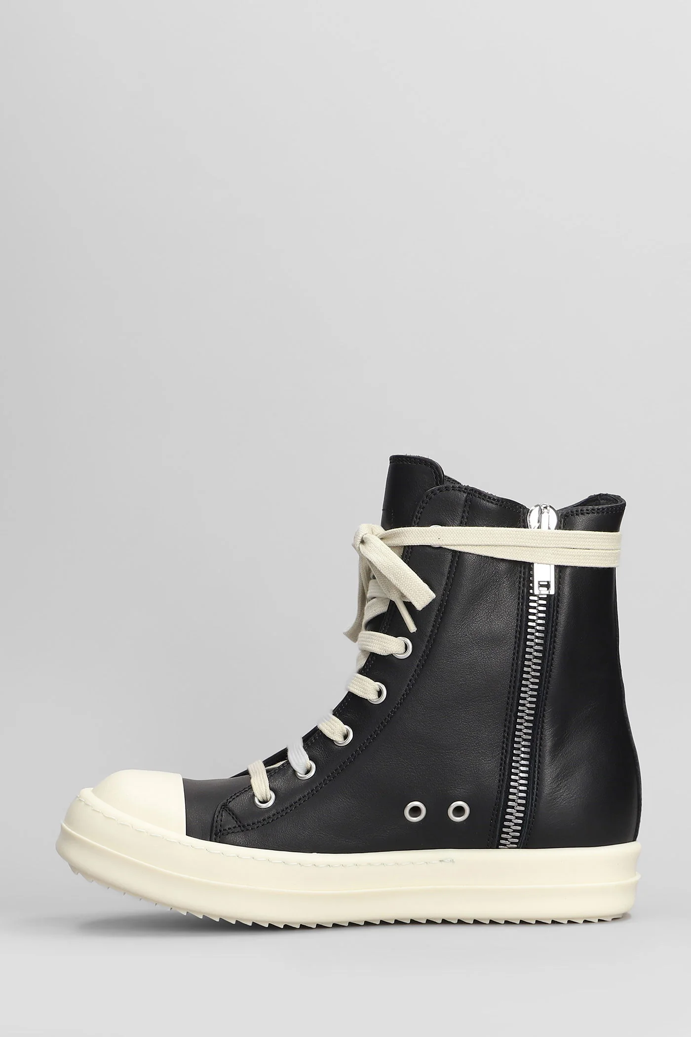 Sneaks Sneakers in black leather - Image 3