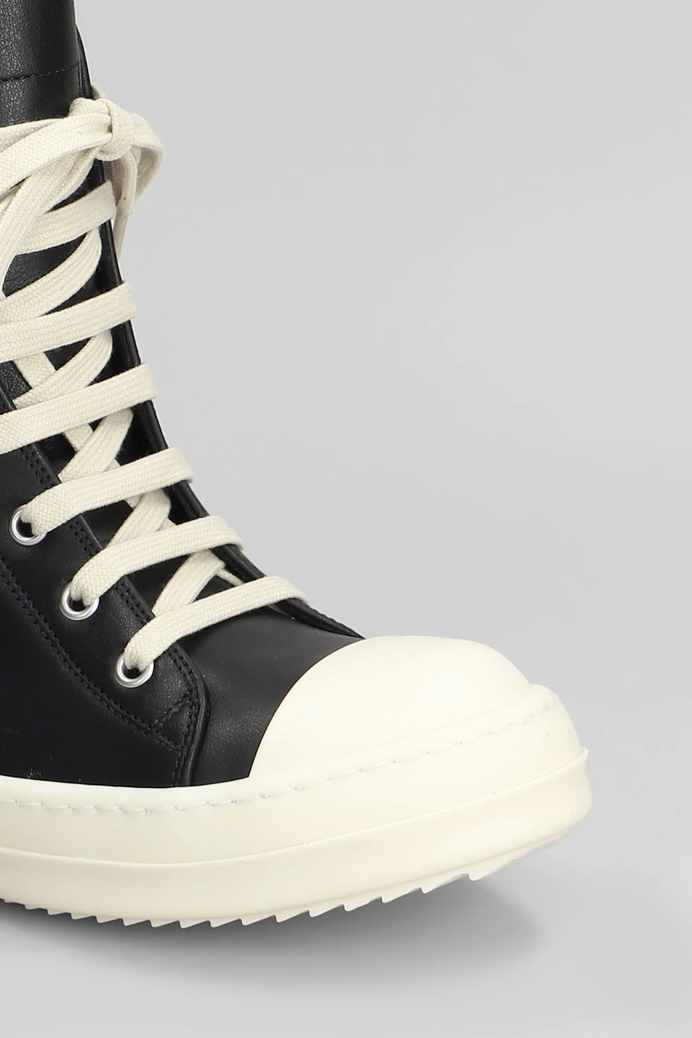Sneaks Sneakers in black leather - Image 5