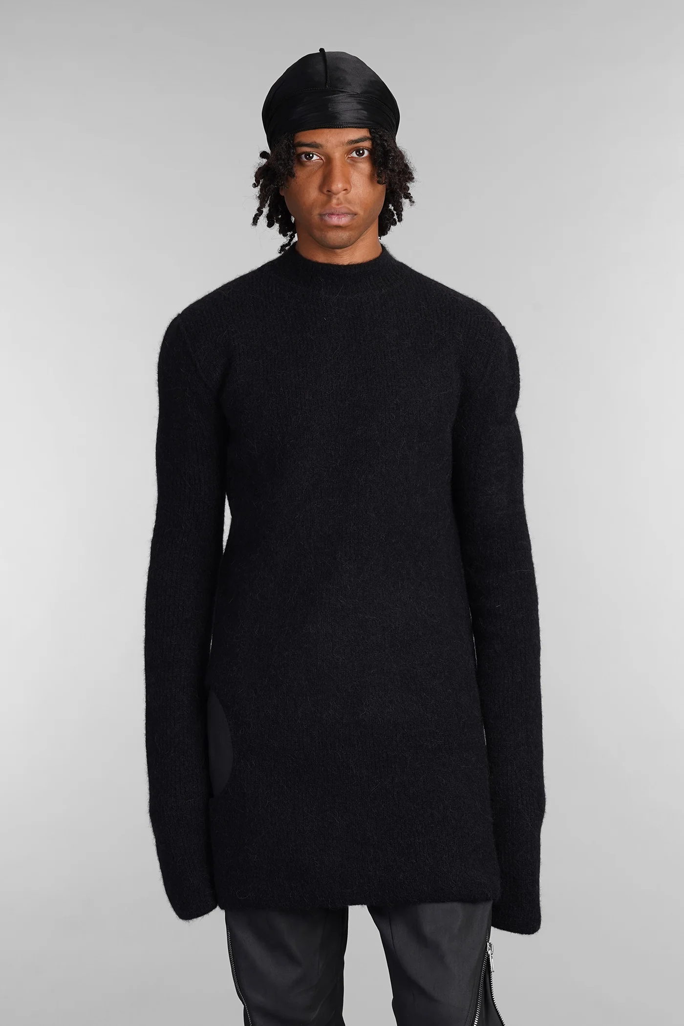 Subhuman Knitwear in black wool