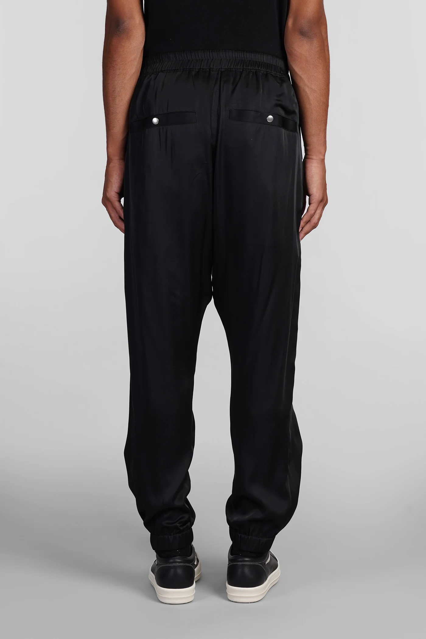 Tecuatl track pant Pants in black acetate - Image 3