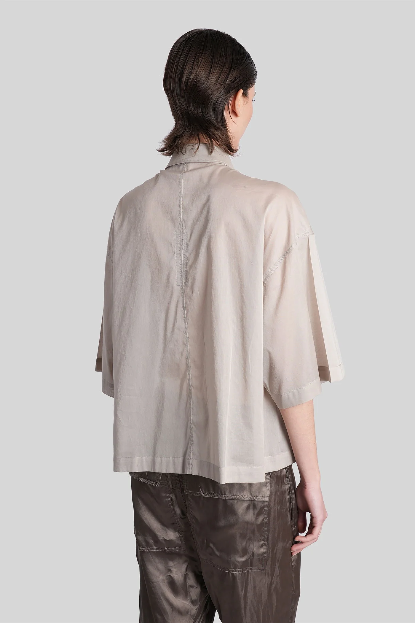 Tommy shirt Shirt in grey cotton - Image 3