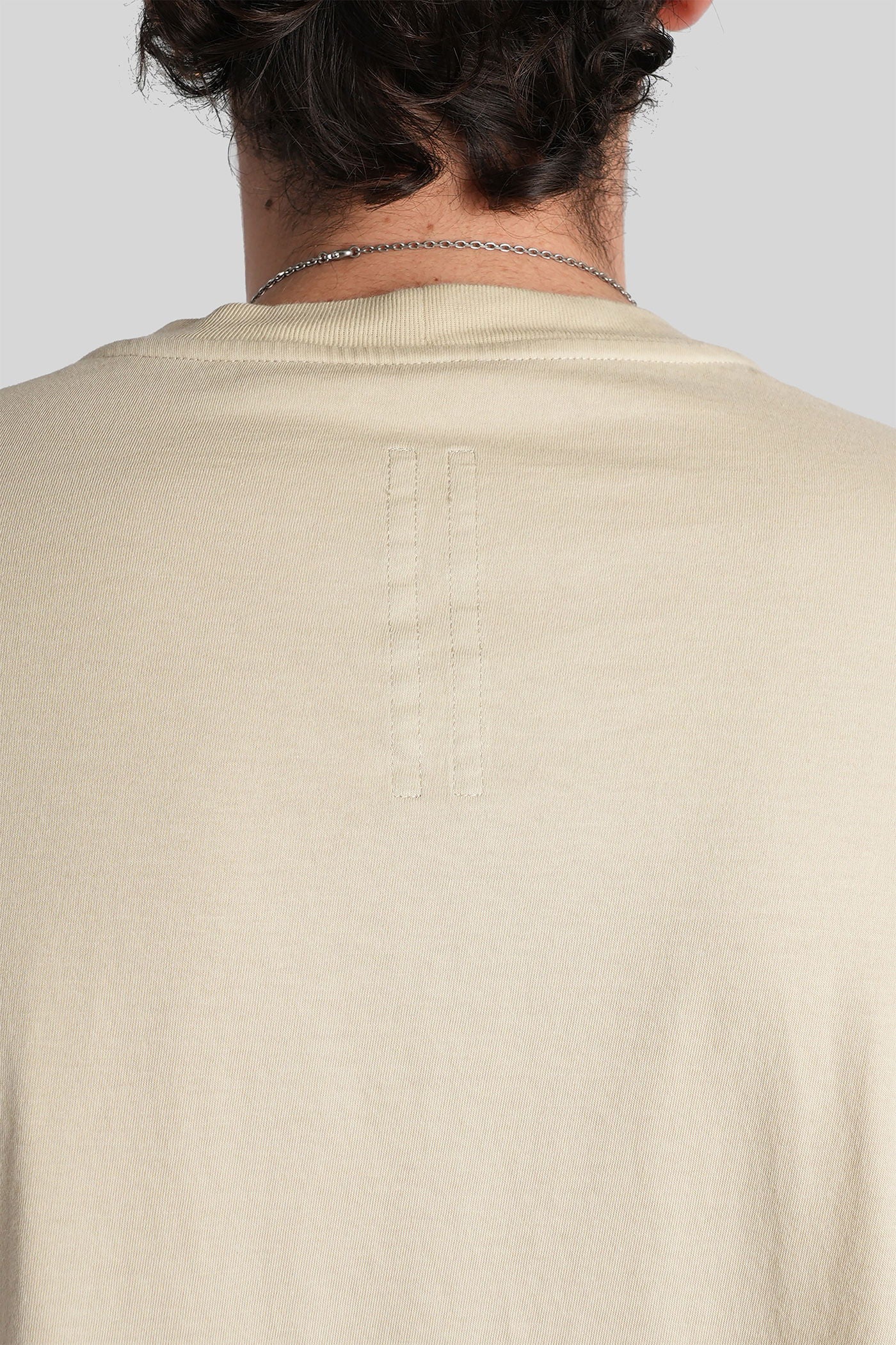 Tommy t T-Shirt in beige cotton - Image 5