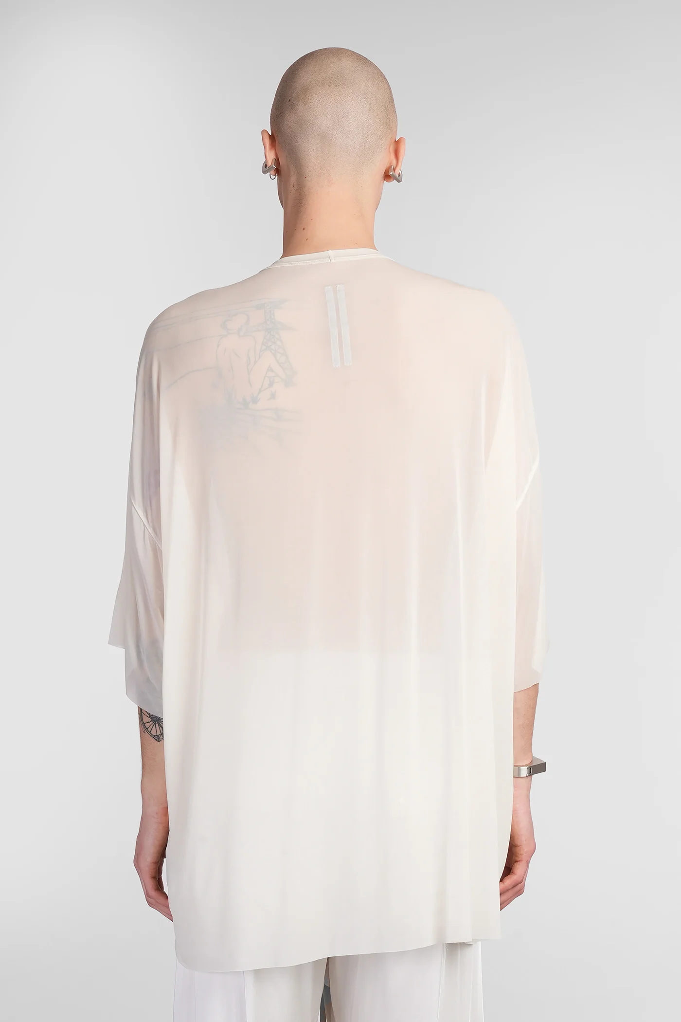 Tommy t T-Shirt in beige polyamide polyester - Image 3