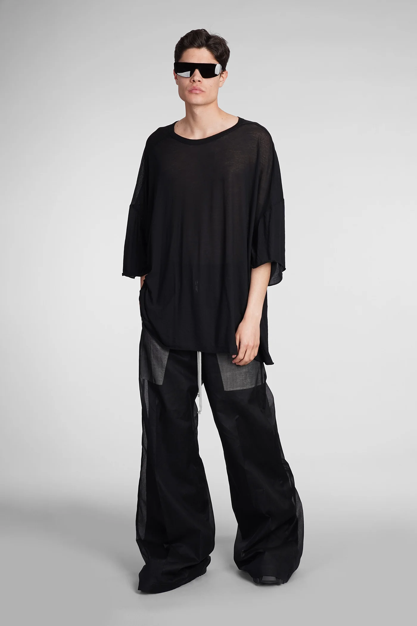 Tommy t T-Shirt in black cotton - Image 2