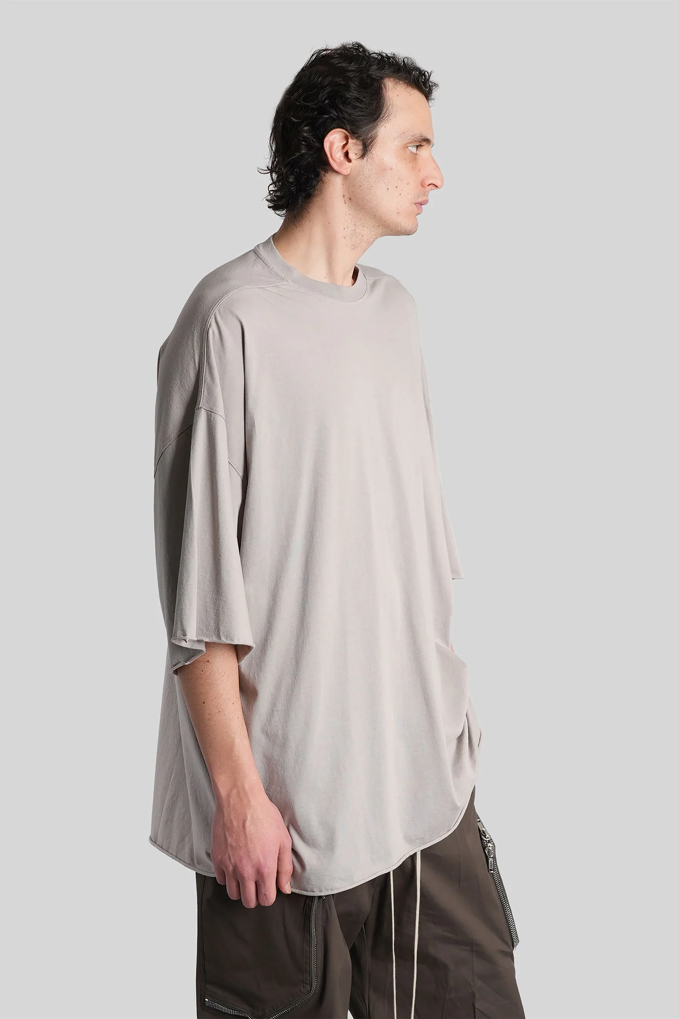 Tommy t T-Shirt in grey cotton - Image 4
