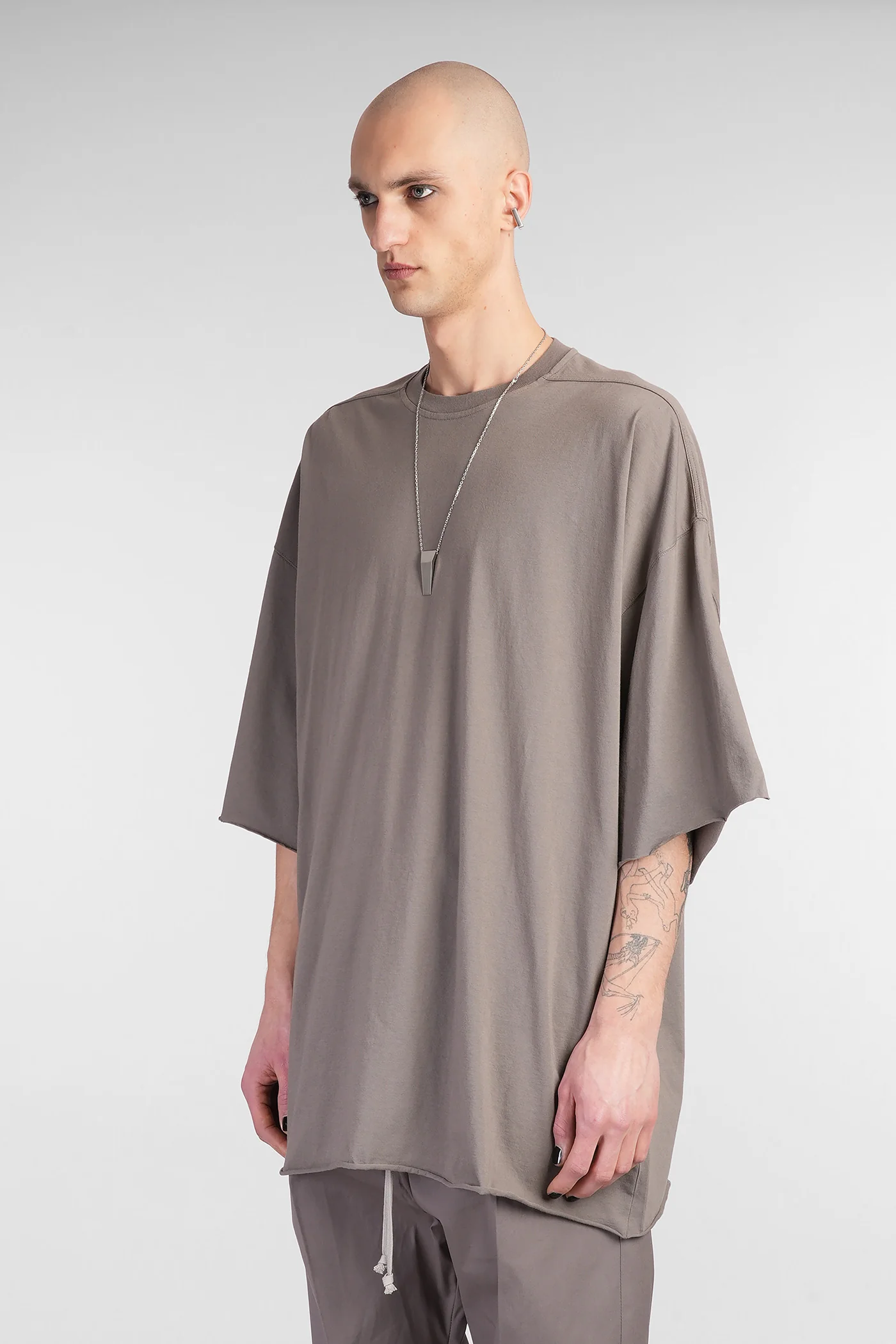 Tommy t T-Shirt in grey cotton - Image 4
