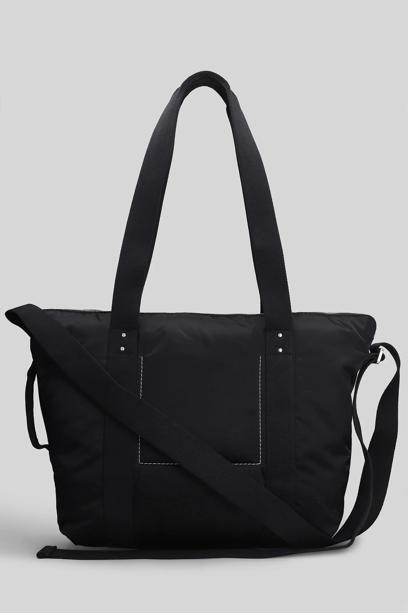 Trolley Tote in black polyamide