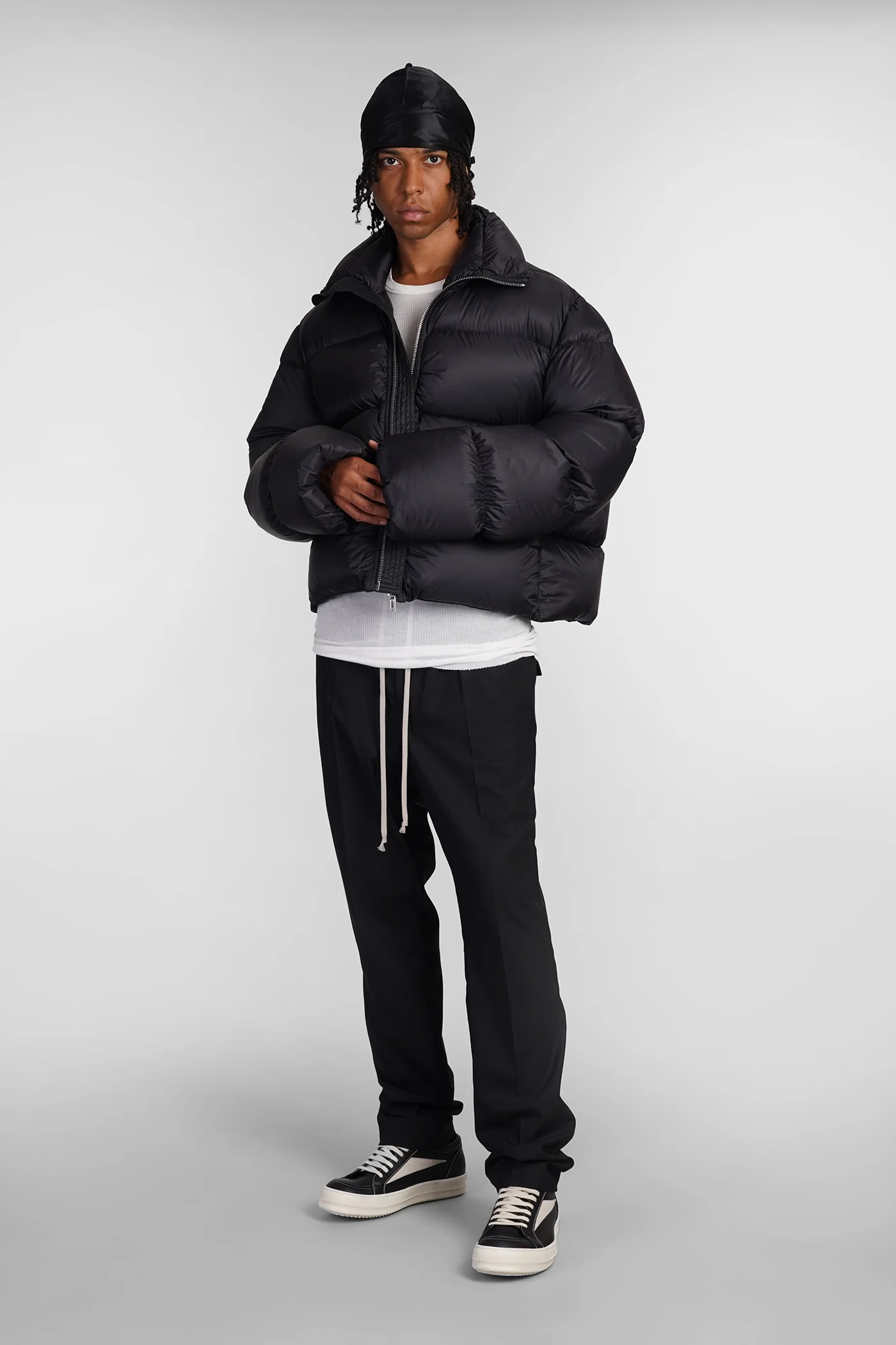 Turtle jkt puffer in black polyamide - Image 2