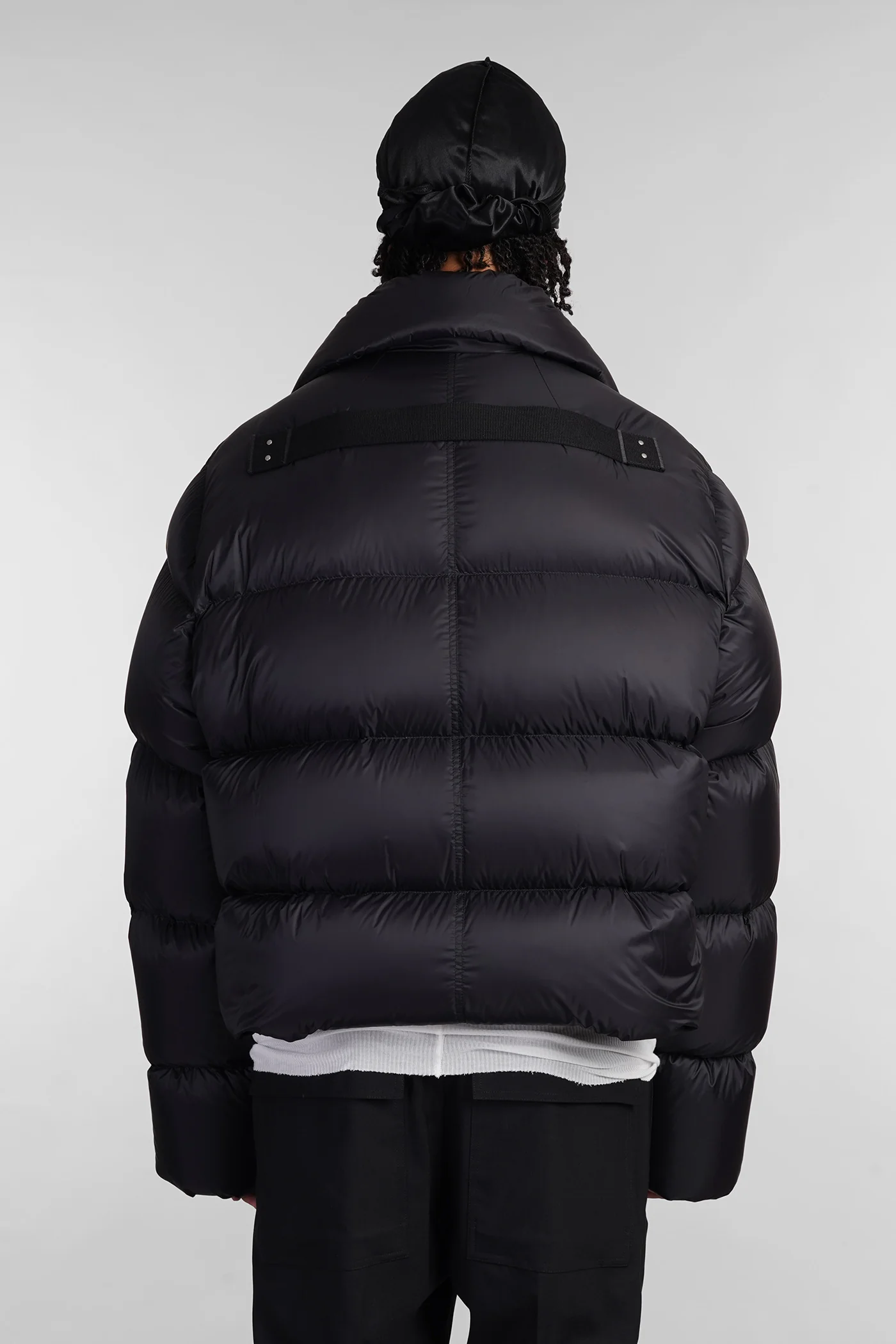 Turtle jkt puffer in black polyamide - Image 3