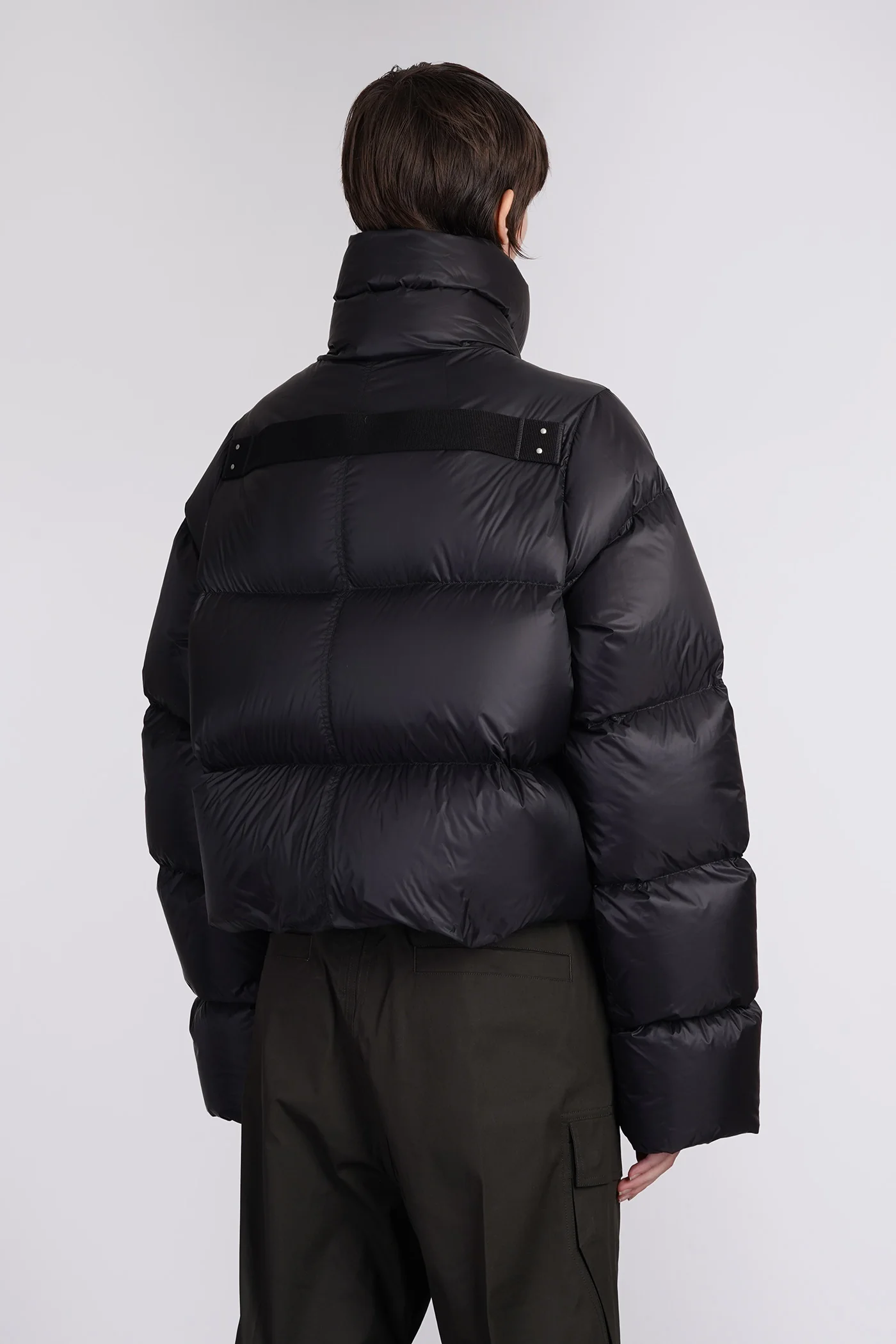 Turtle jkt puffer in black polyamide - Image 3