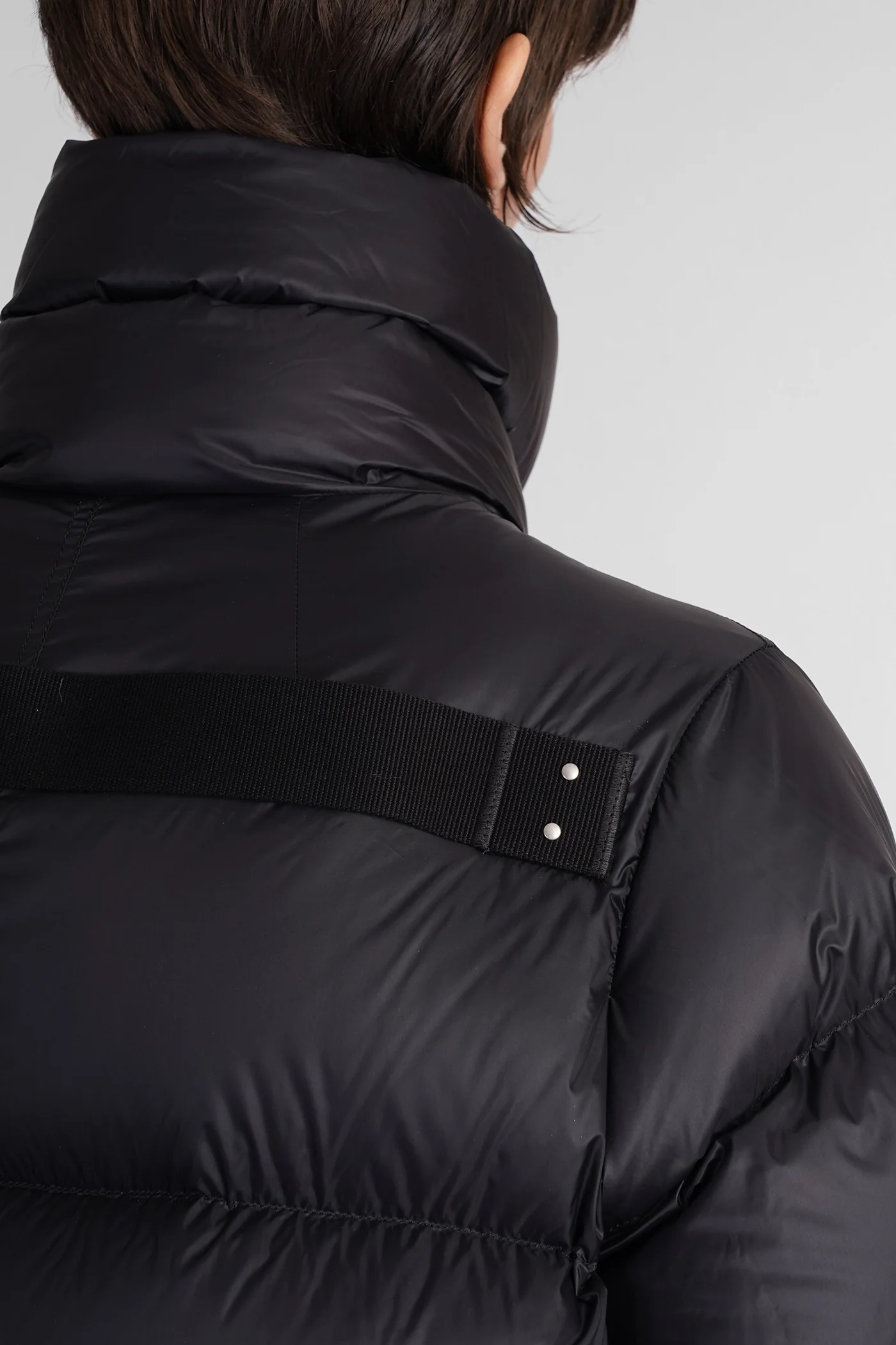 Turtle jkt puffer in black polyamide - Image 5