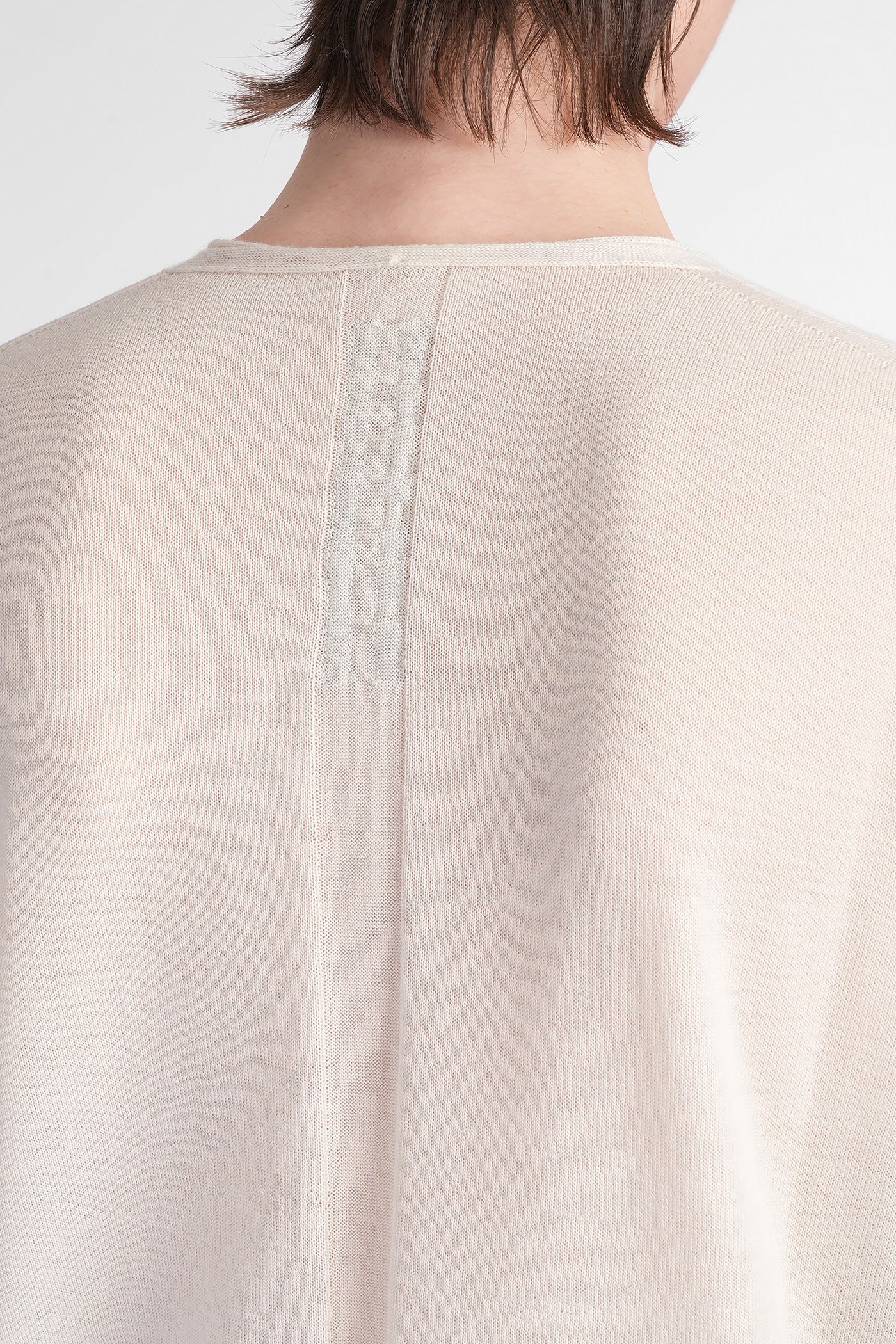 V neck pull Knitwear in beige wool - Image 5