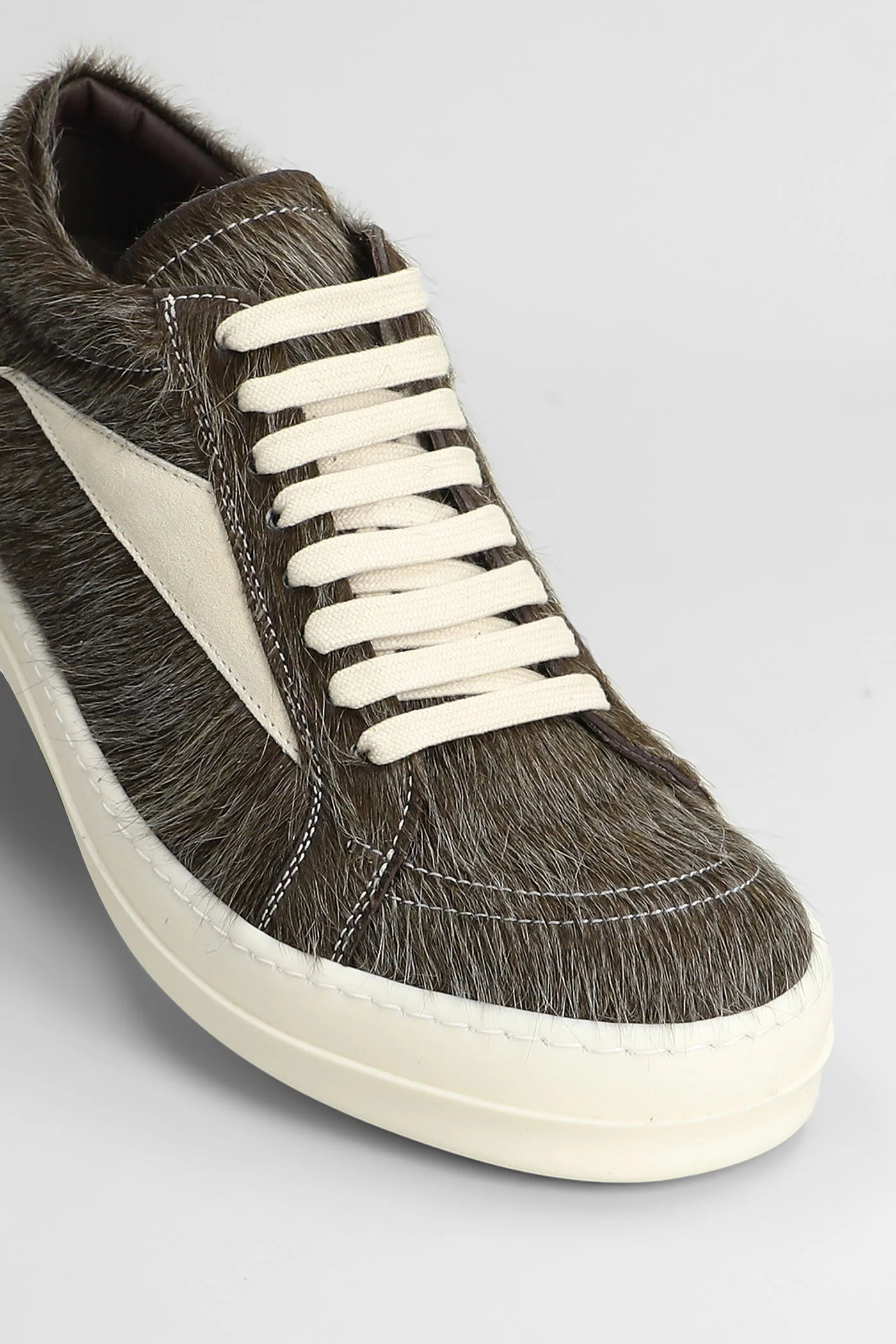 Vintage sneaks Sneakers in brown pony skin - Image 5