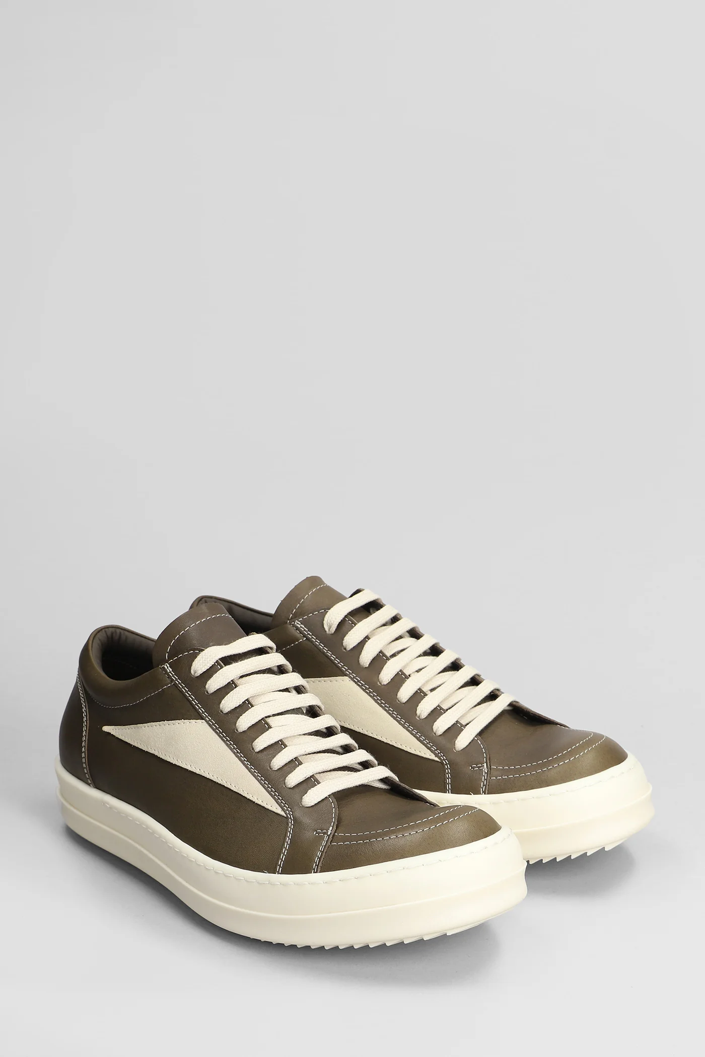 Vintage sneaks Sneakers in green leather - Image 2