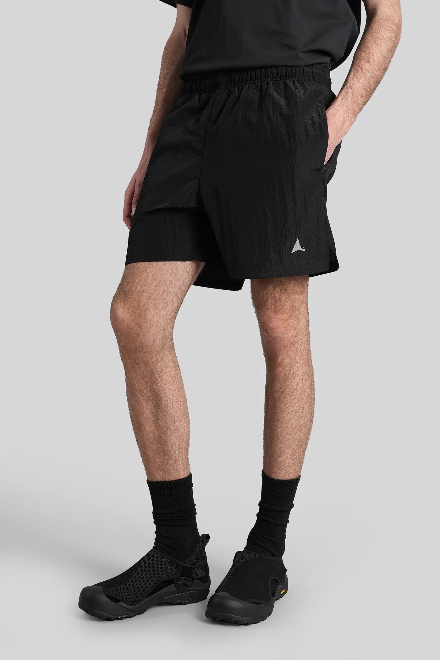 Halder 5 inch Shorts in black polyester - Image 4