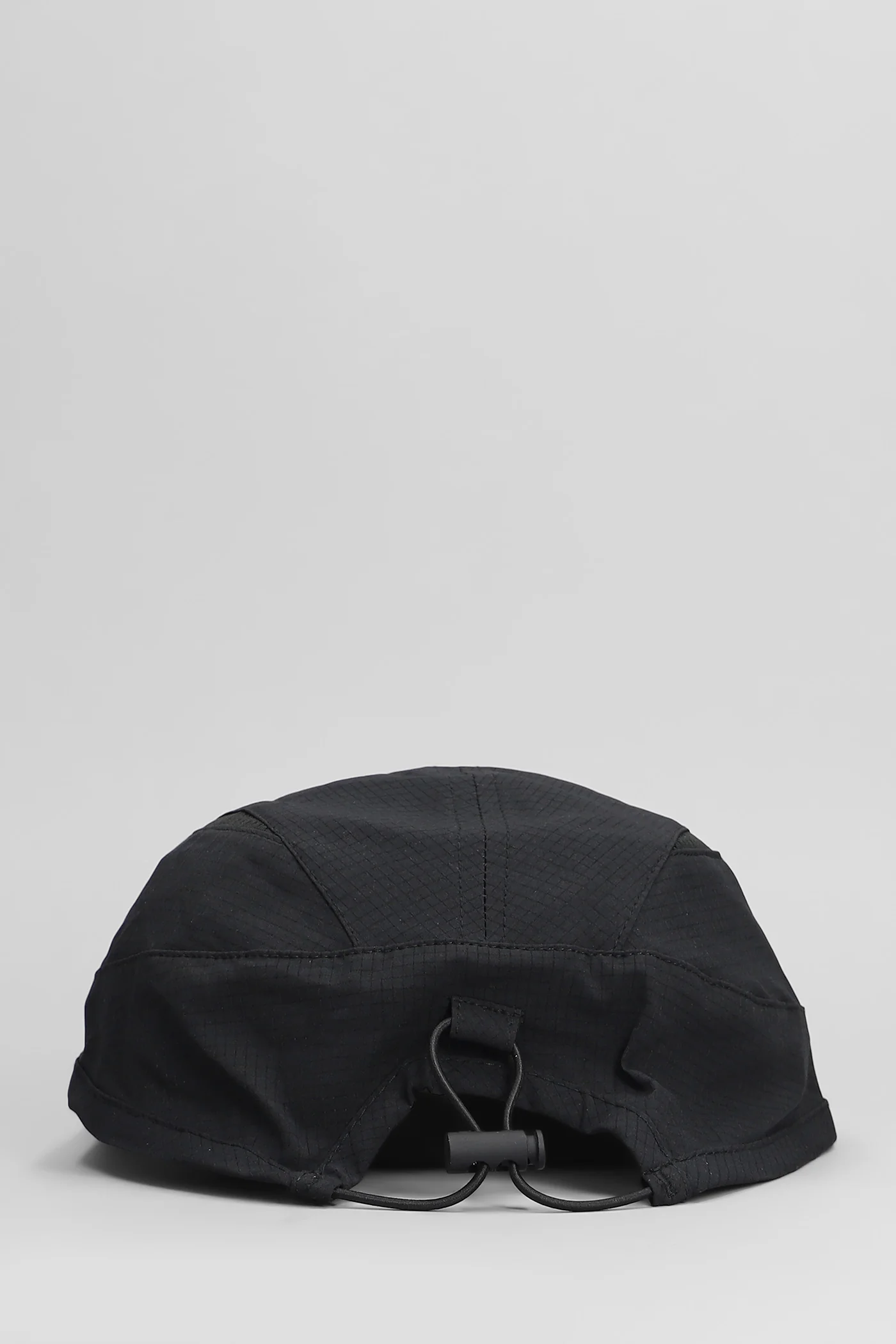 Hats in black nylon - Image 3