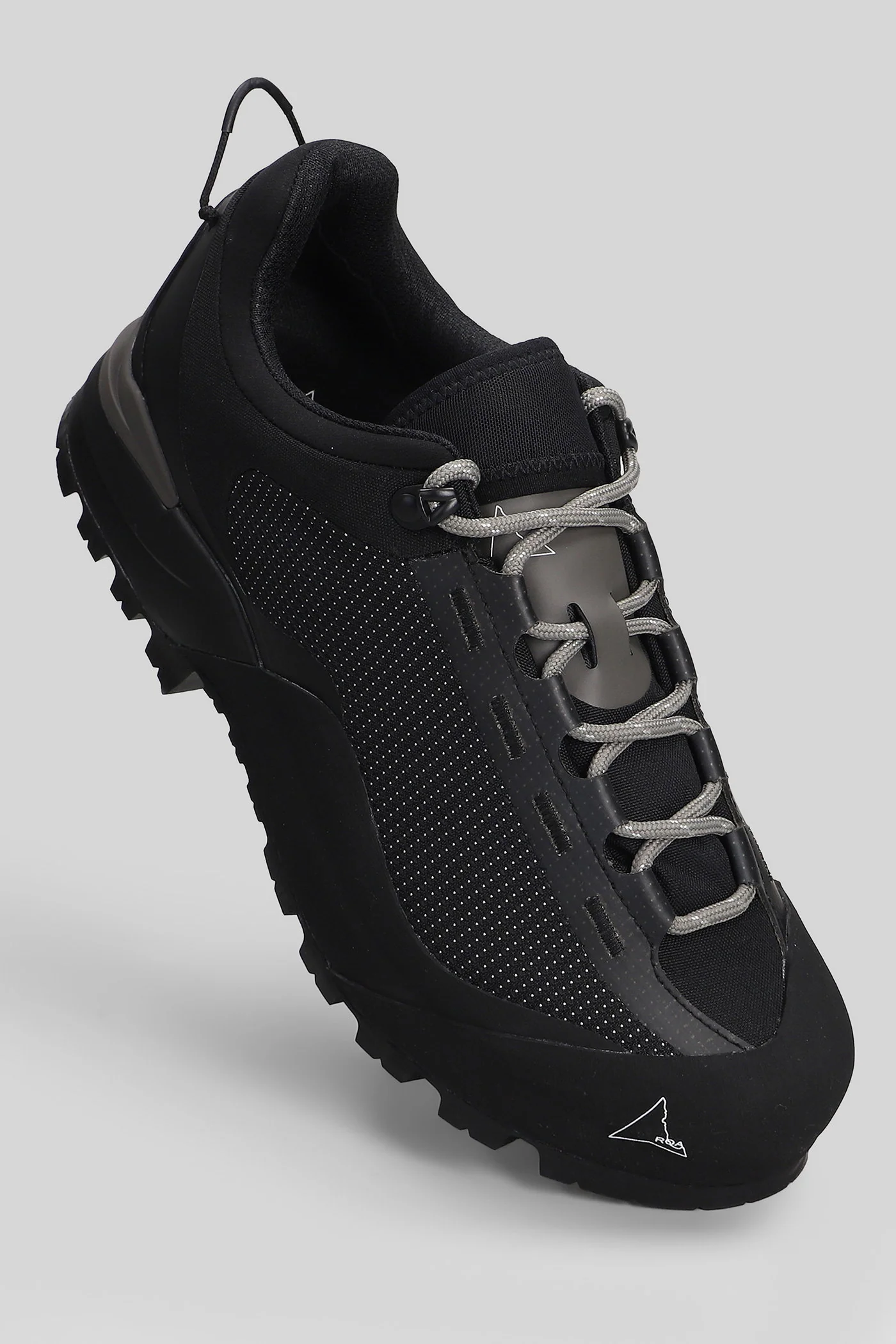 Hida low Sneakers in black polyester - Image 10
