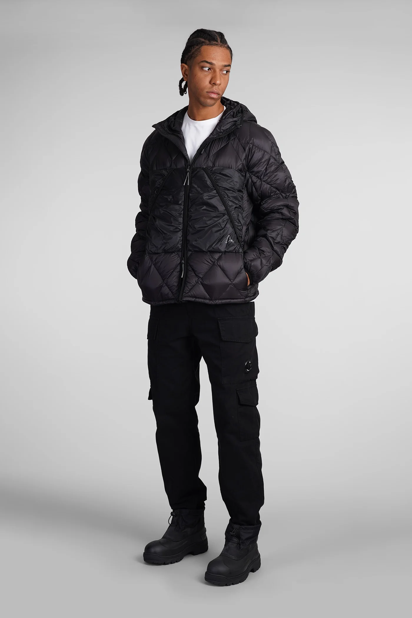 puffer in black polyamide - Image 2