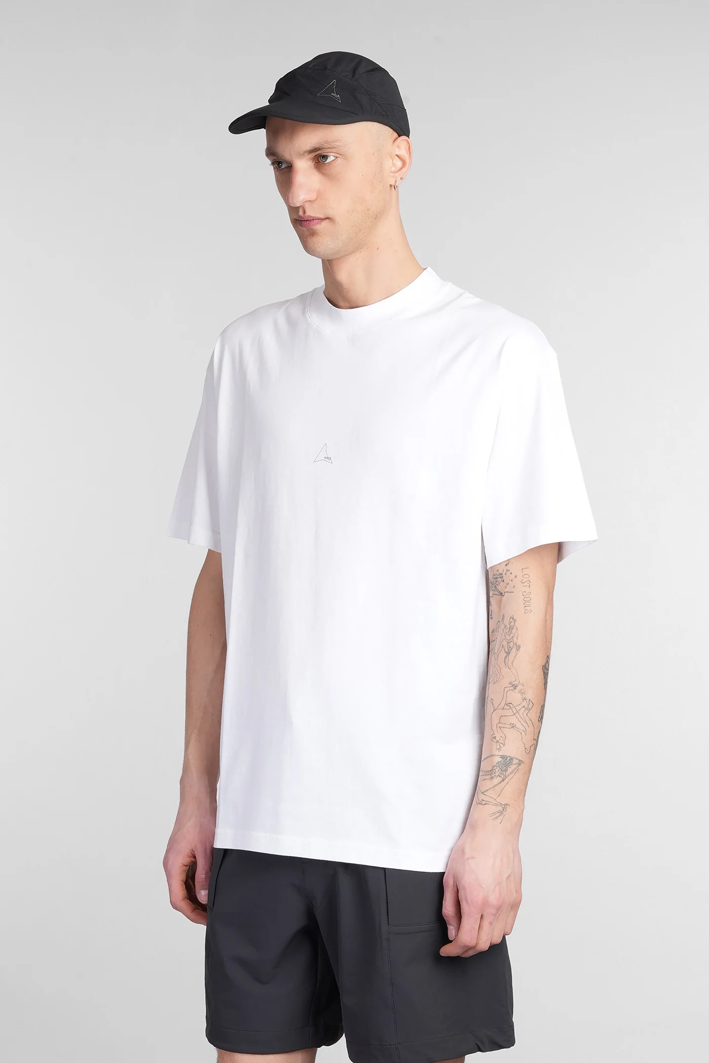 T-Shirt in white cotton - Image 4