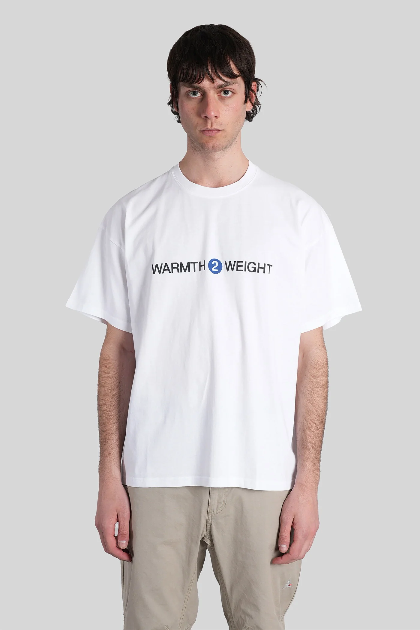 Warmth t-shirt T-Shirt in white cotton