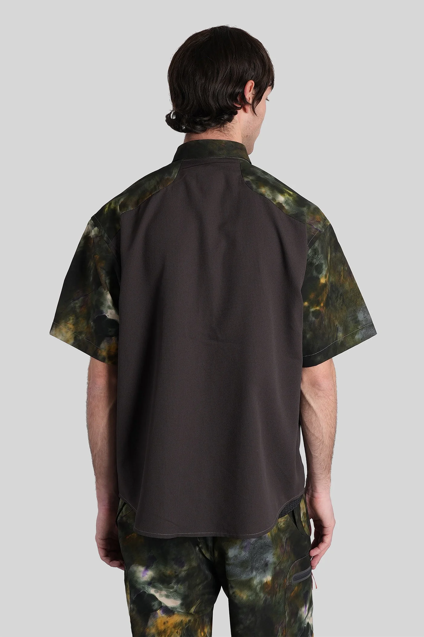 Shirt in green polyester - Image 3