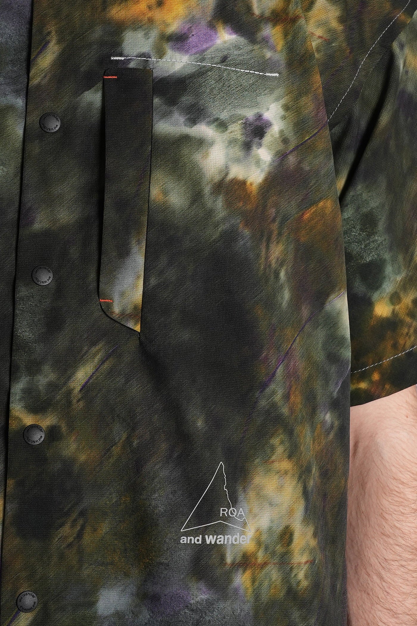 Shirt in green polyester - Image 5