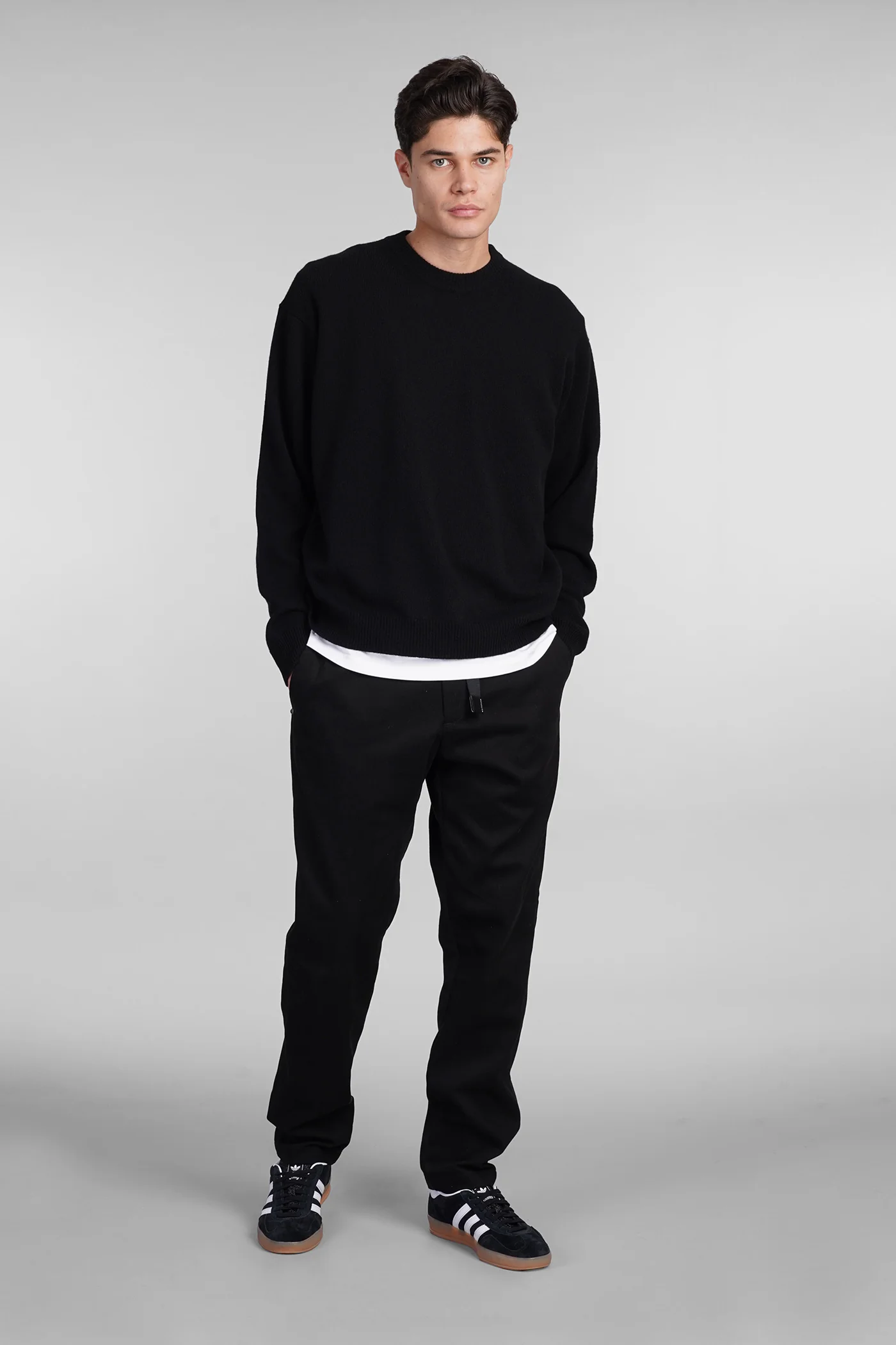 Knitwear in black wool - Image 2